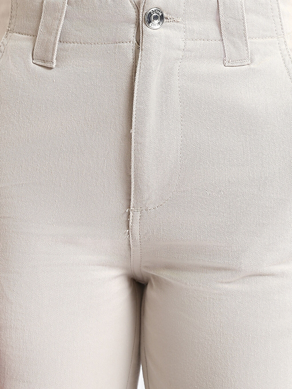 Standard Fit Gabardine Women's Cargo Trousers-8