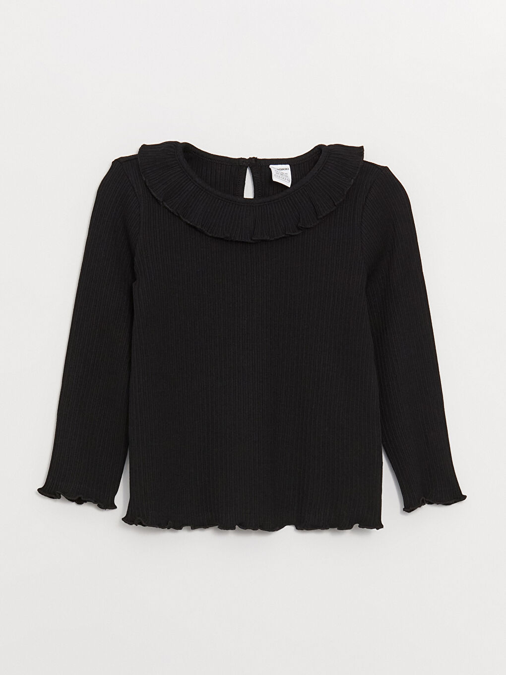 Crew Neck Long Sleeve Baby Girl T-Shirt -S48942Z1-CVL