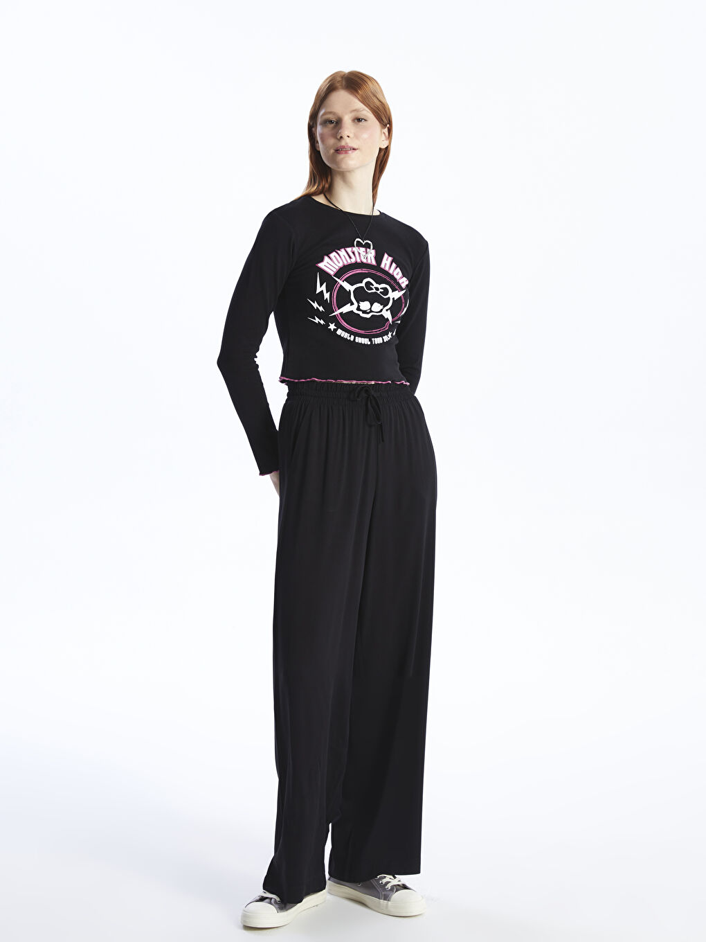 CRNA Pantalone Žena -S48947Z8-CVL