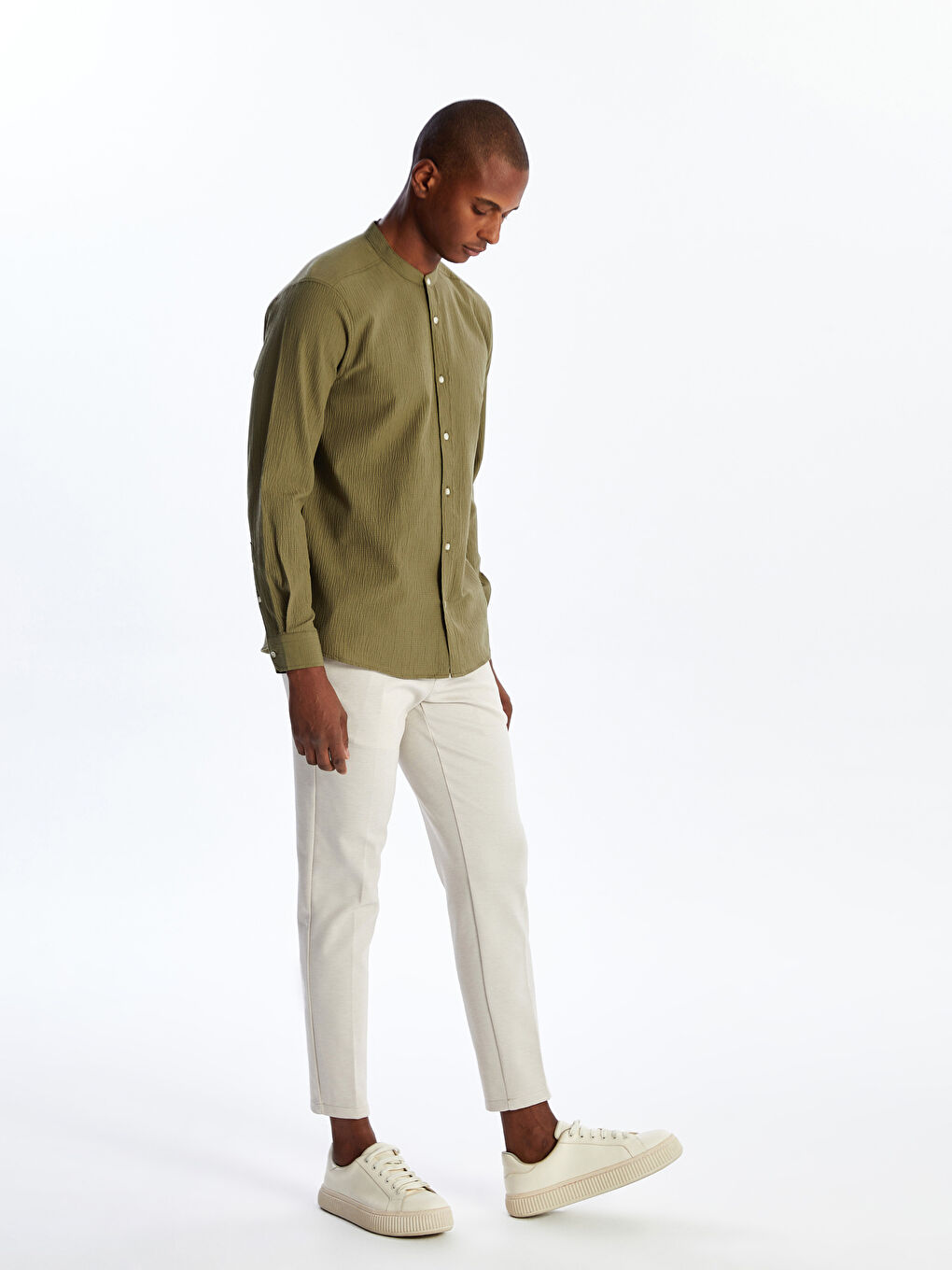 Slim Fit Men's Trousers -S48957Z8-SZU