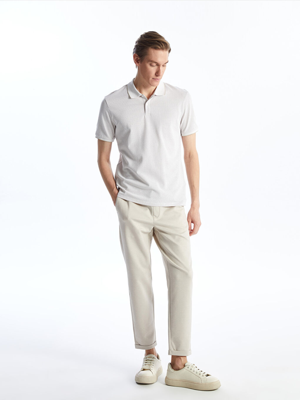 Slim Fit Men's Trousers -S48958Z8-SZU