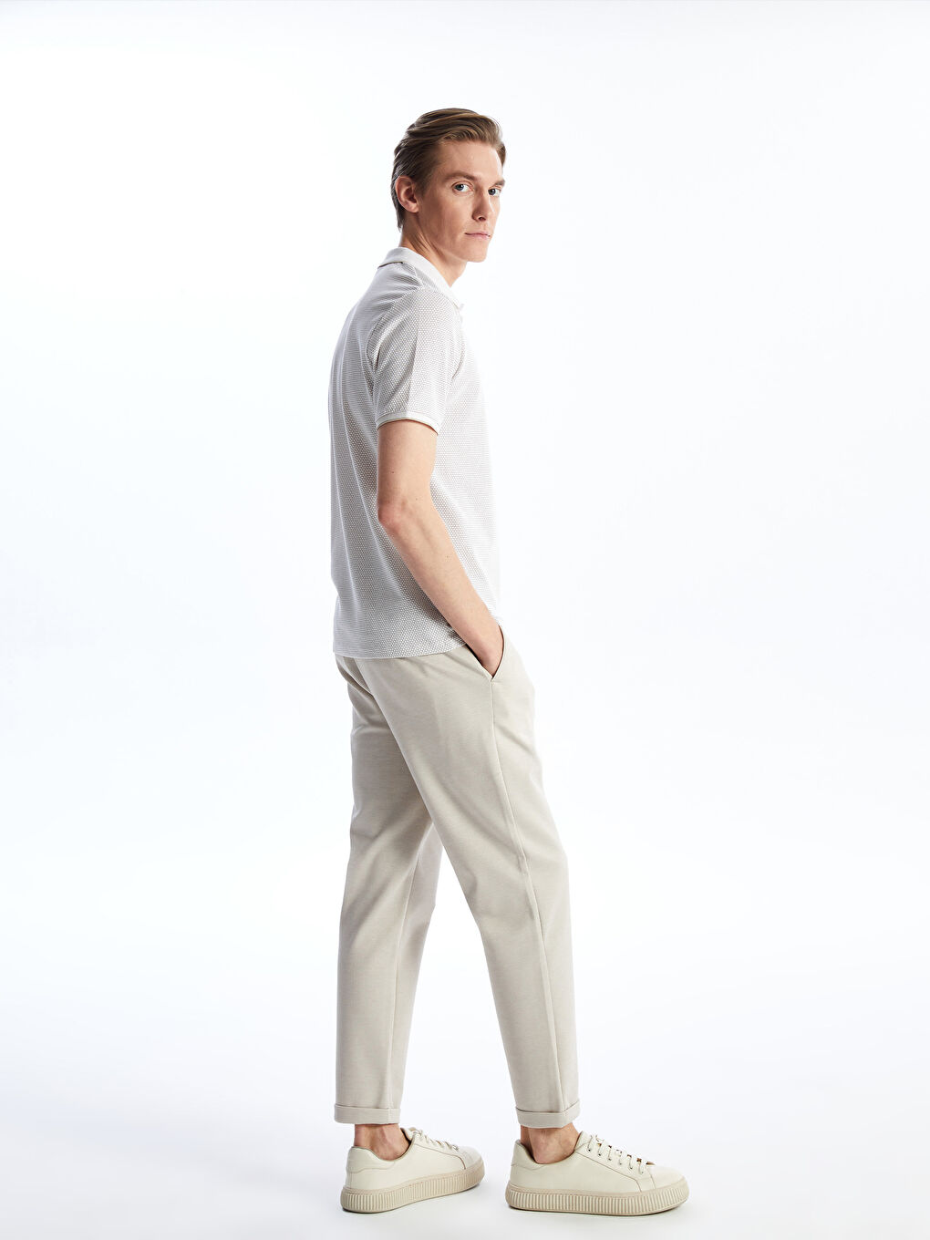 Slim Fit Men's Trousers -S48958Z8-SZU