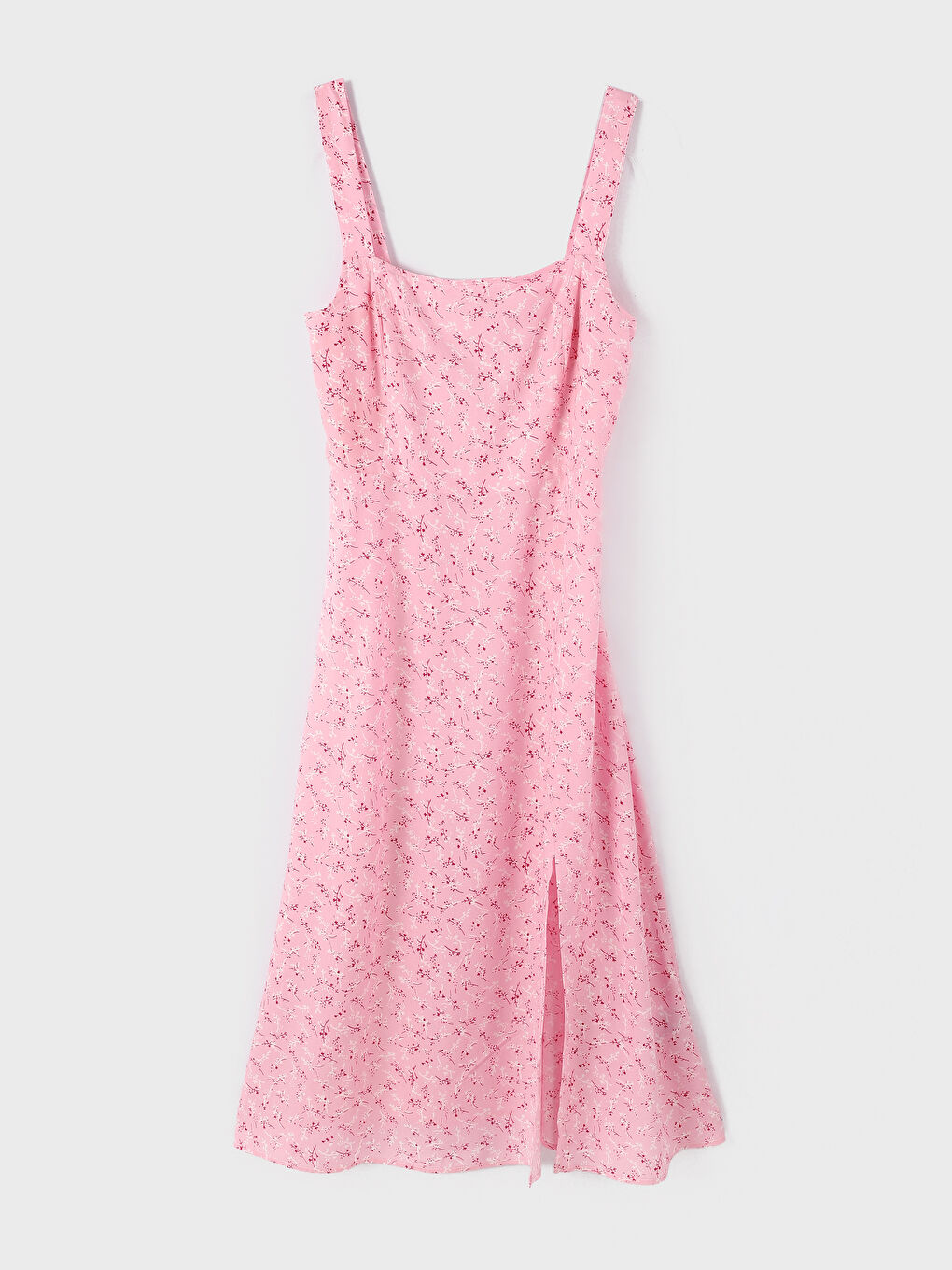 Square Collar Patterned Women's Dress -S48963Z8-Y1X