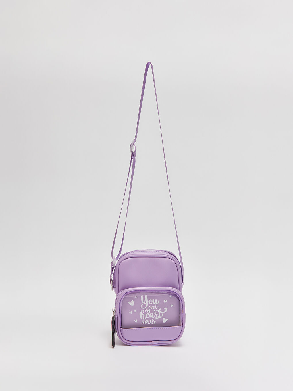LCW ACCESSORIES Lila Baskılı Kız Çocuk Kol Çantası