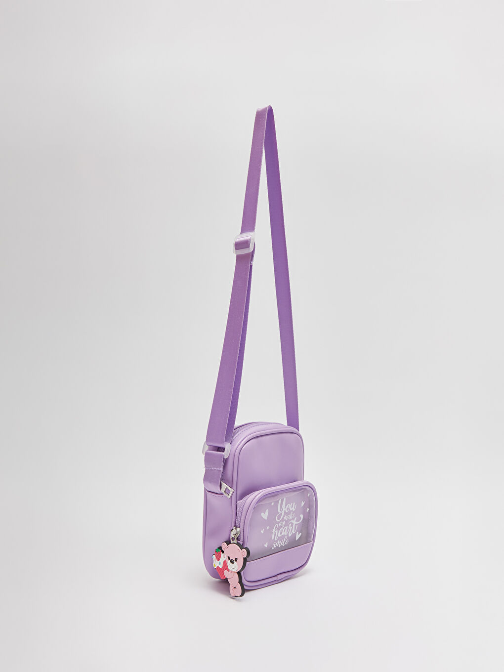 LCW ACCESSORIES Lila Baskılı Kız Çocuk Kol Çantası - 1