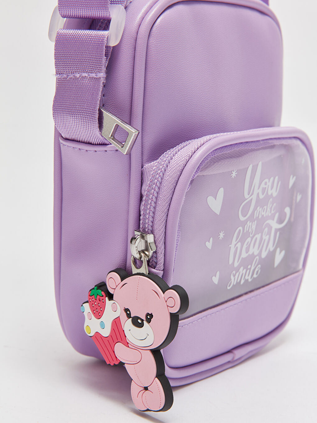 LCW ACCESSORIES Lila Baskılı Kız Çocuk Kol Çantası - 2