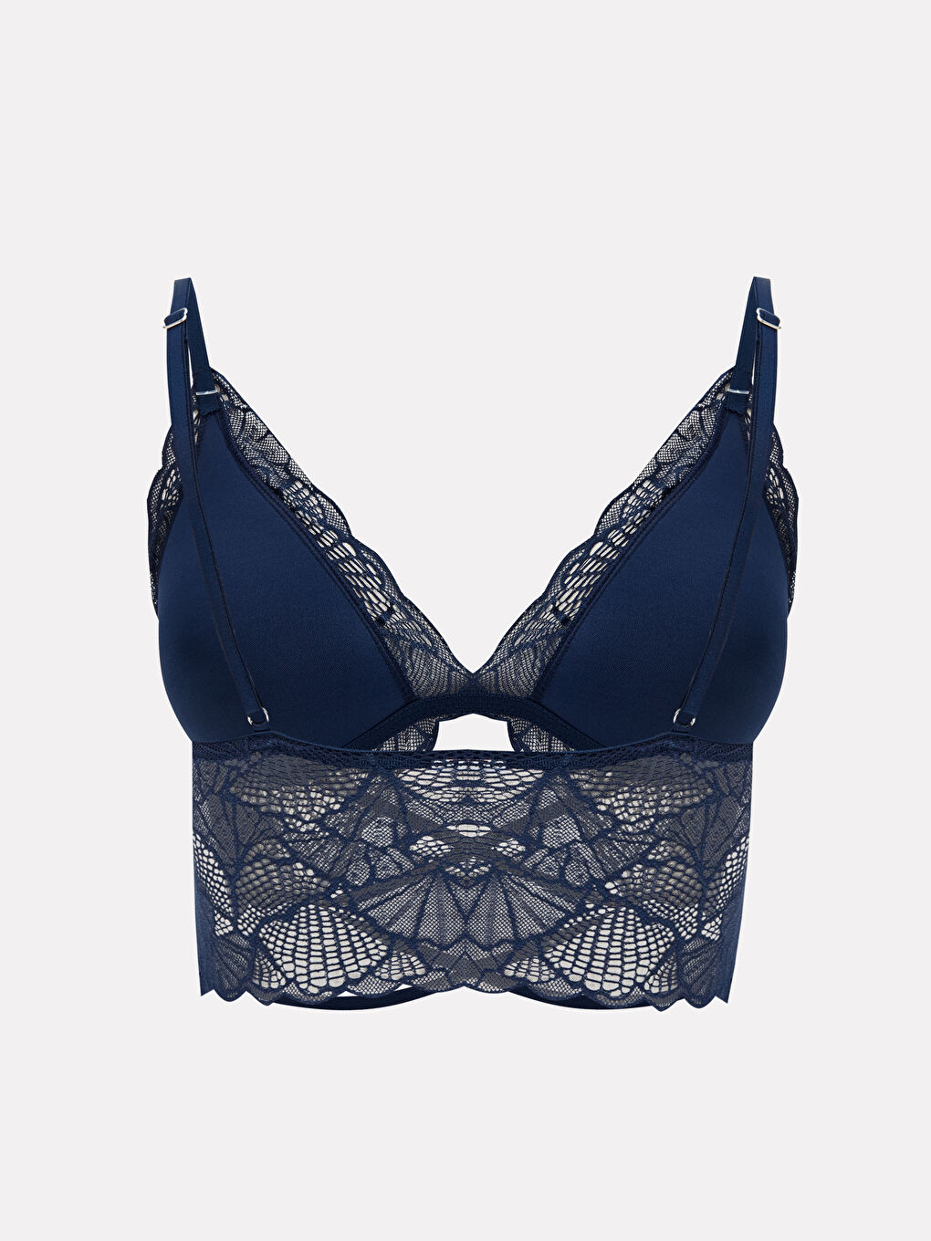 LCW DREAM Lacivert Balensiz Dolgusuz Dantelli Bralet - 1