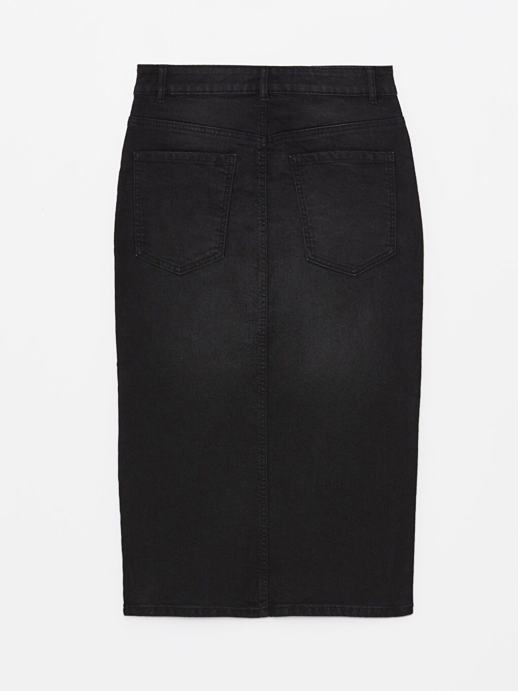 Slim Fit Women's Denim Skirt -S49069Z8-326
