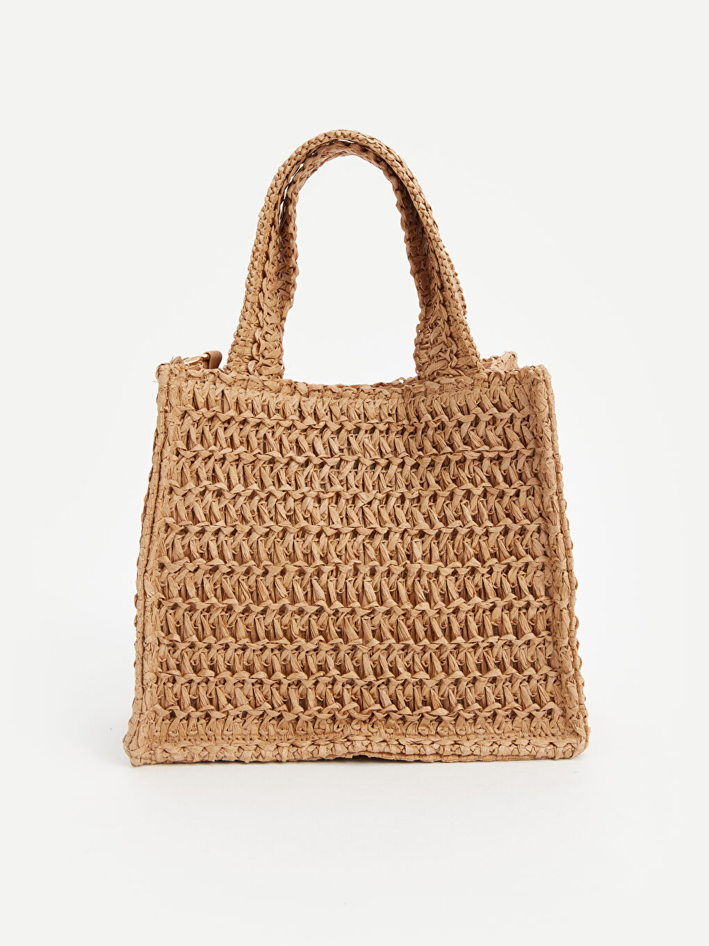 Женская соломенная сумка-3