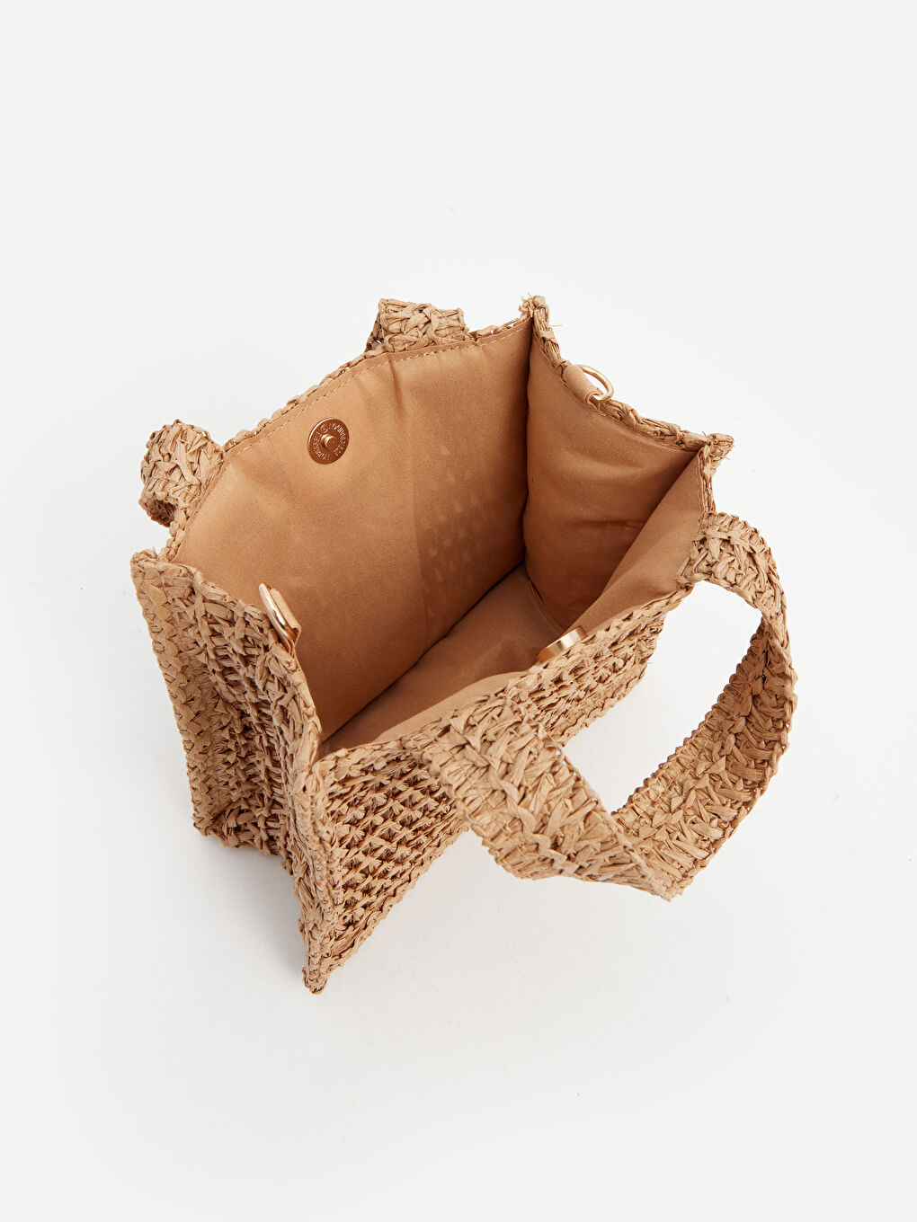 Женская соломенная сумка-4