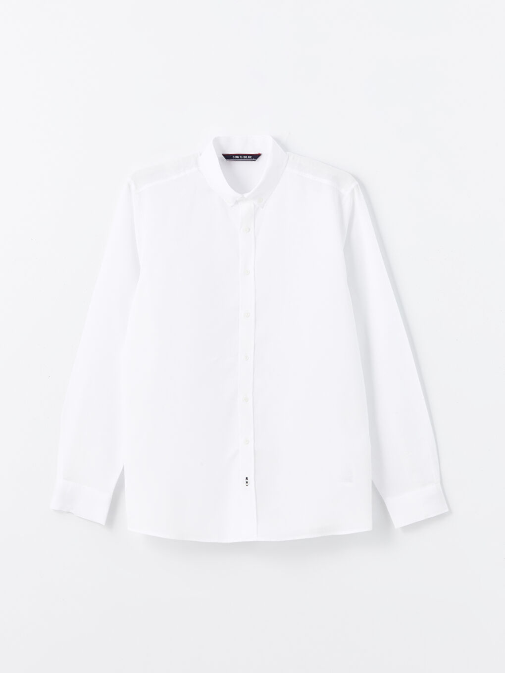 Regular Fit Long Sleeve Men's Shirt -S49279Z8-Q6K