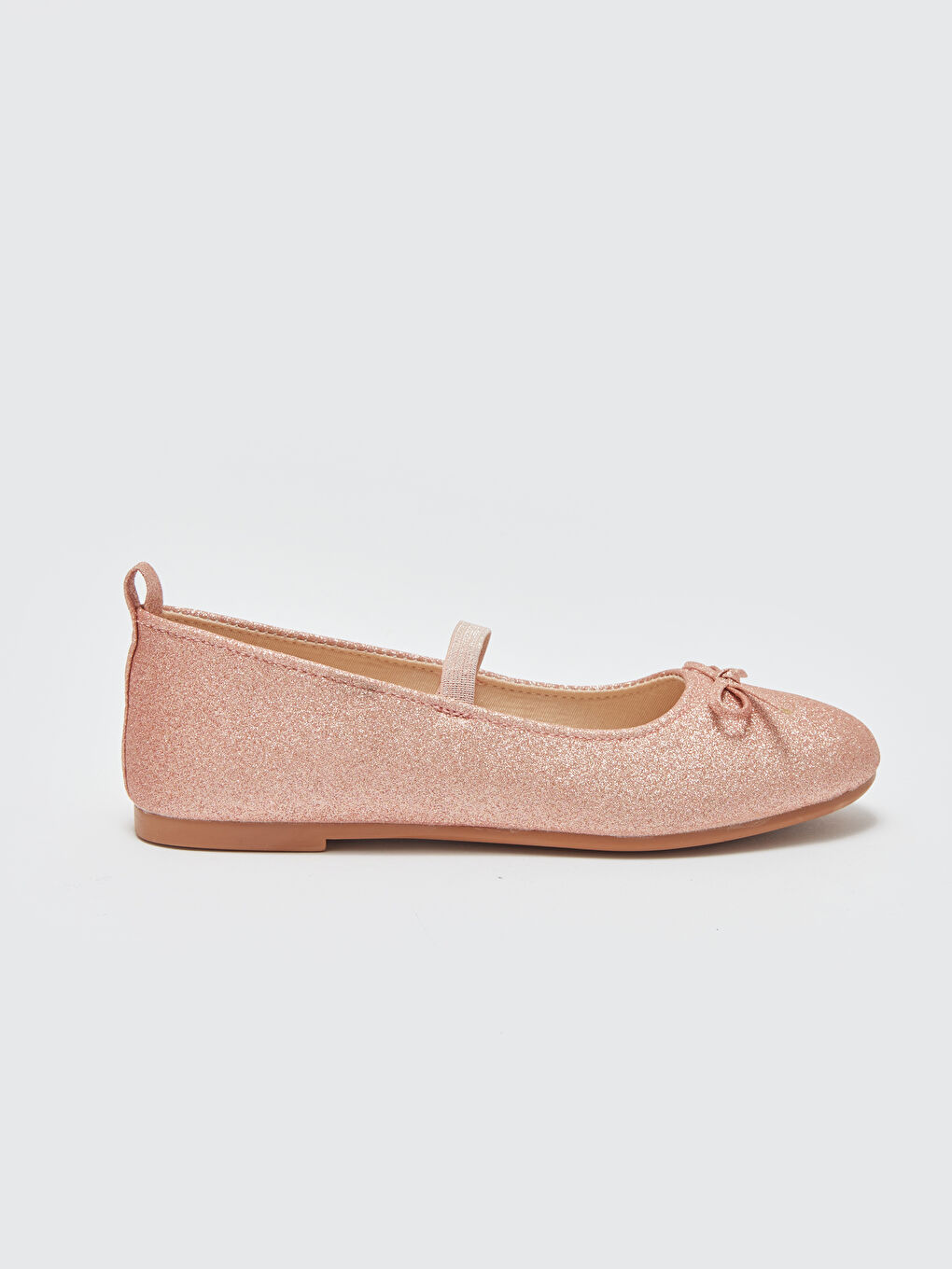 LCW STEPS Pembe Simli Kız Çocuk Babet - 1
