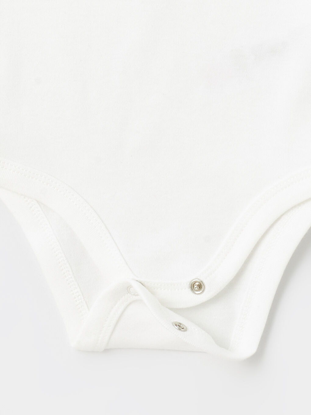 Ekru Baskılı Erkek Bebek Çıtçıtlı Body-2