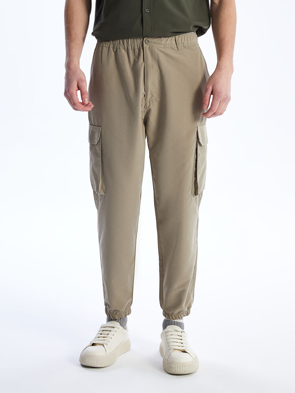 Comfortable Fit Men's Cargo Pants -S49375Z8-S7V