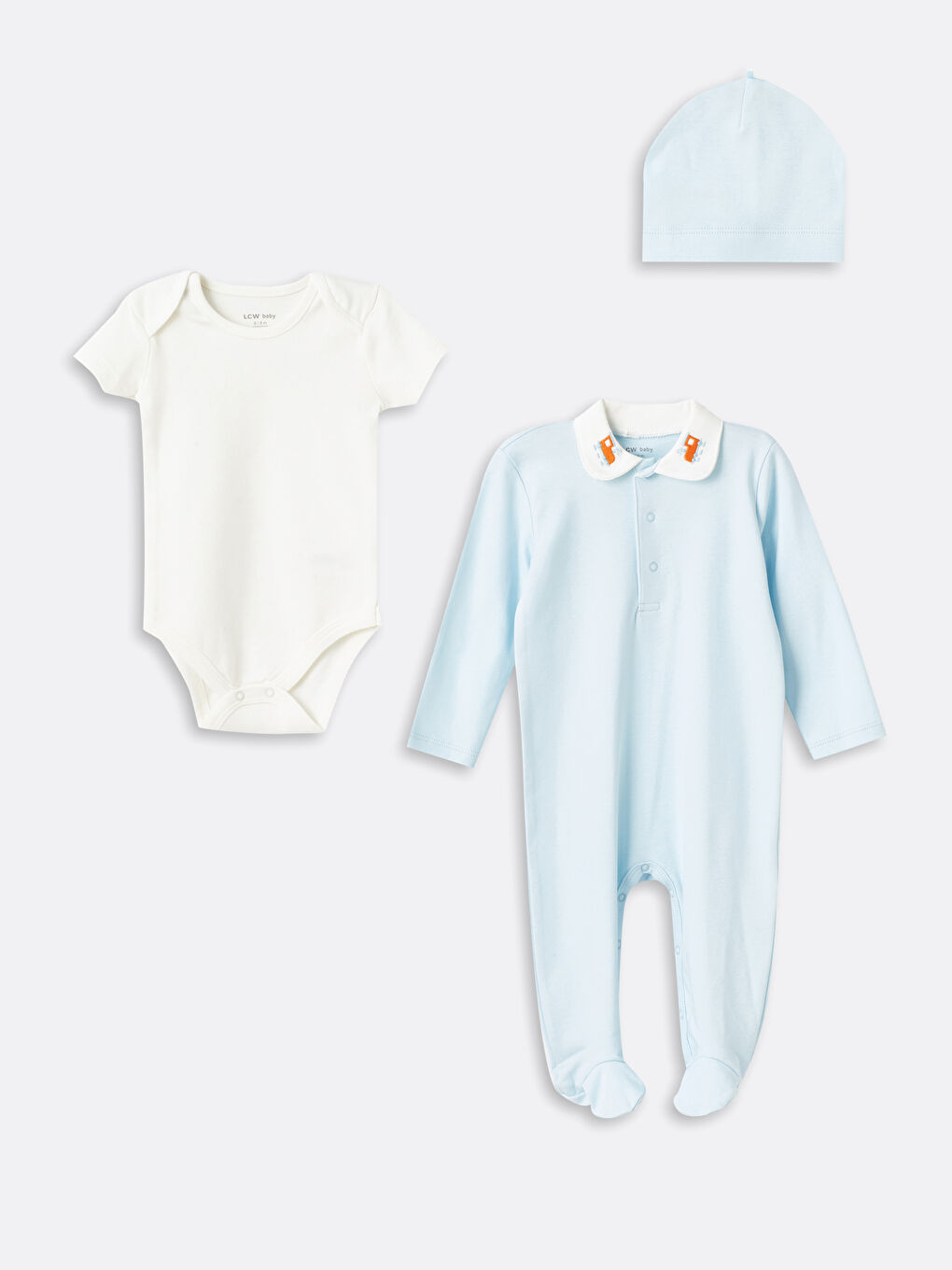 Cycling Collar Baby Boy 3-Piece Set -S49385Z1-QWQ