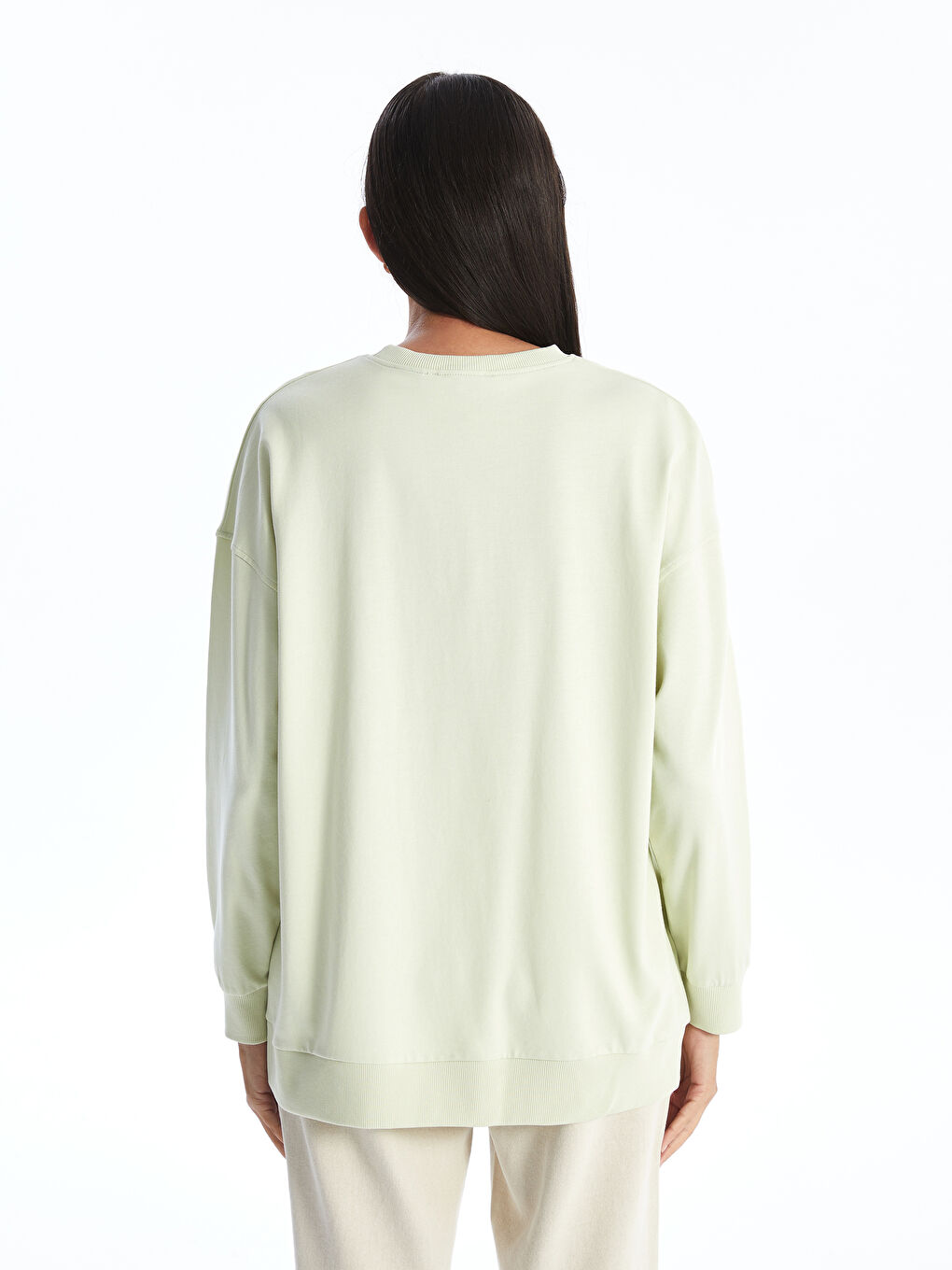 Crew Neck Mickey and Friends Printed Women's Sweatshirt -S49386Z8-FZM