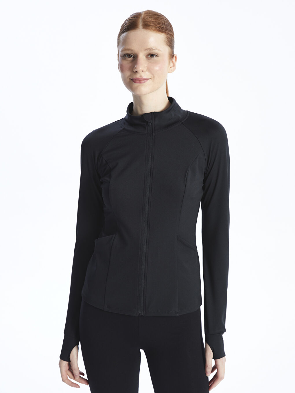 Xside Active Sweat-shirt zippé à col cheminée pour Femmes -S49394Z8-CVL