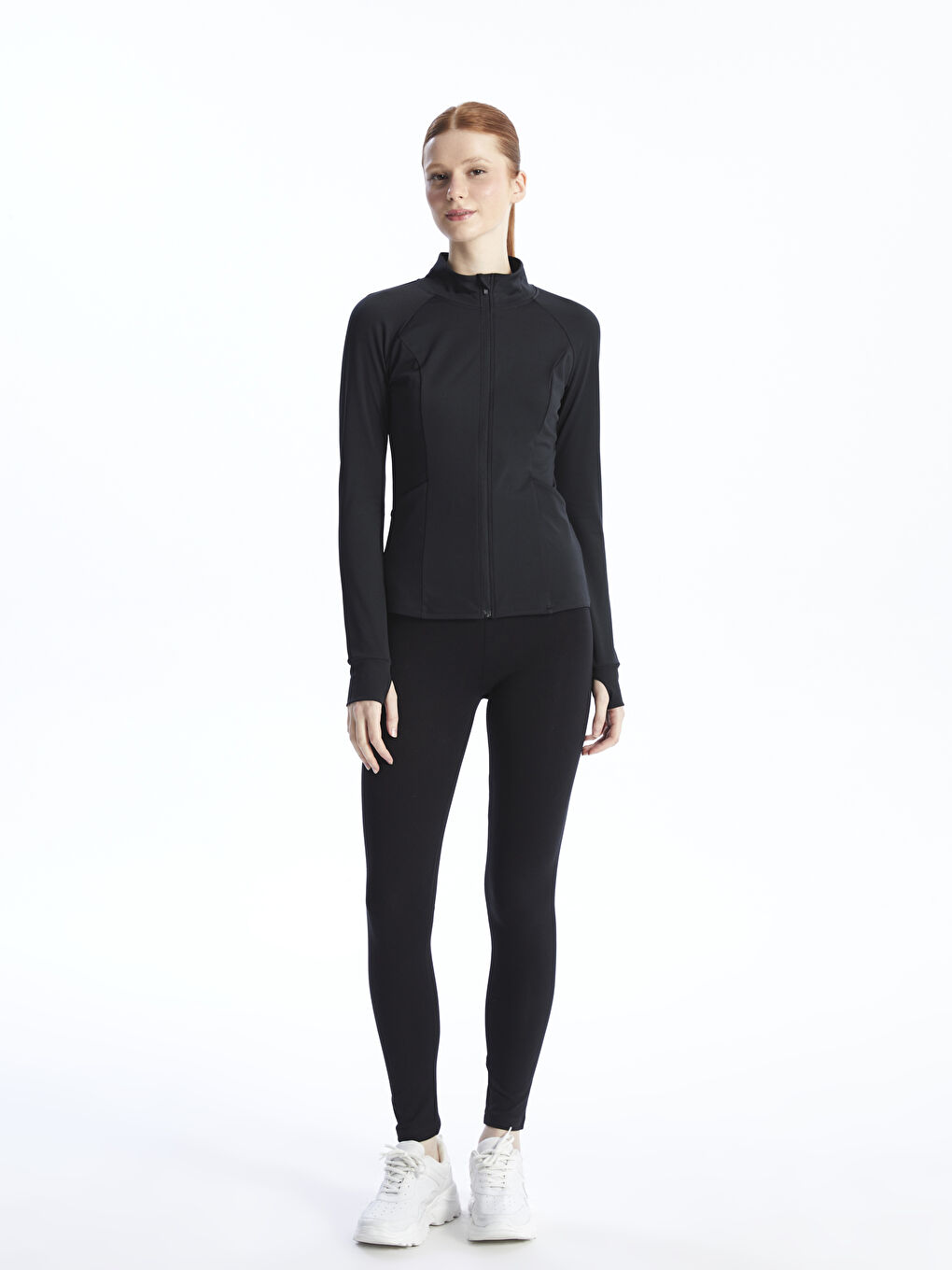 Xside Active Sweat-shirt zippé à col cheminée pour Femmes -S49394Z8-CVL