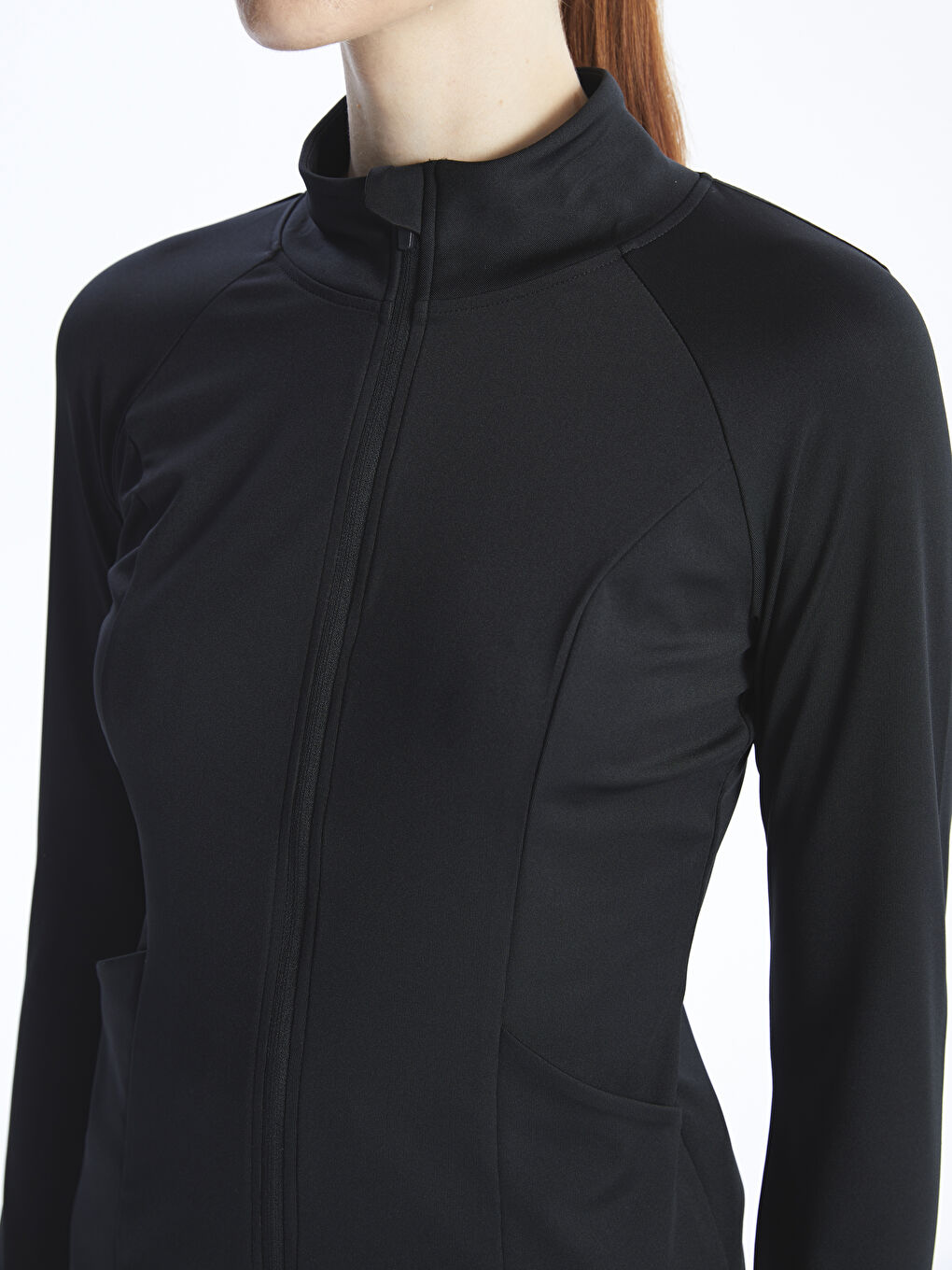 Xside Active Sweat-shirt zippé à col cheminée pour Femmes -S49394Z8-CVL