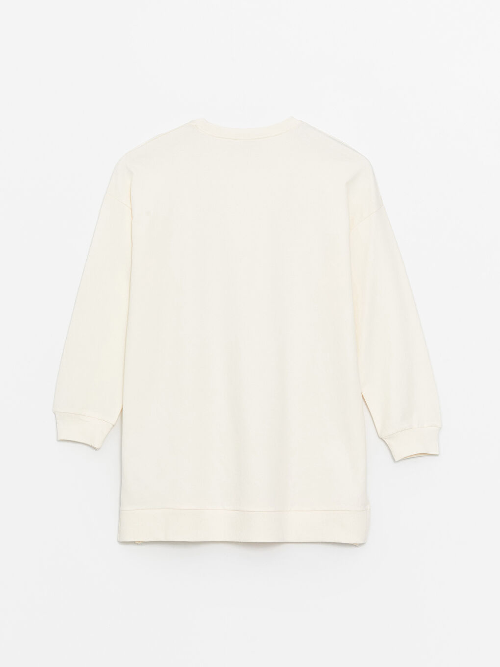 Tunique Sweatshirt Imprimée à Col Rond pour Femmes-6
