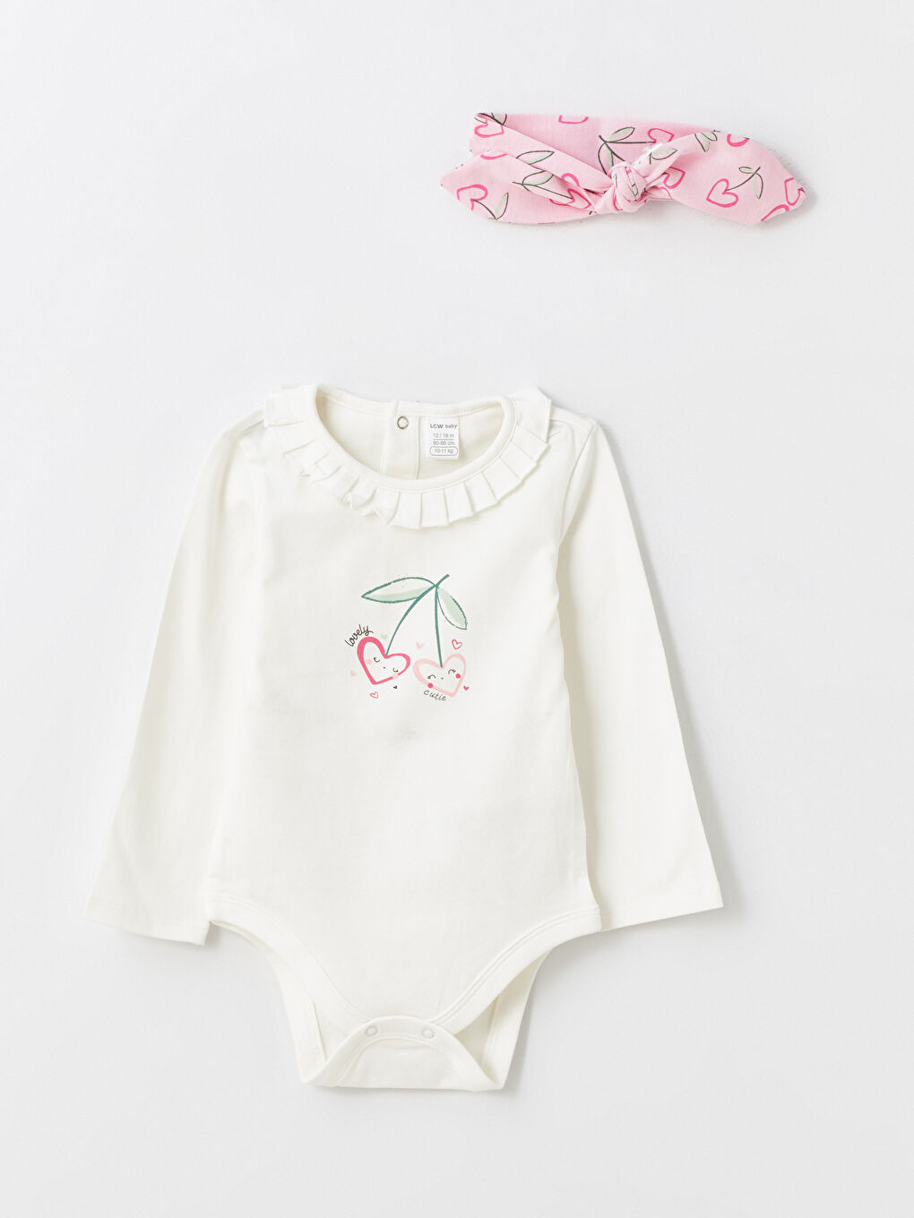 Crew Neck Baby Girl 3-Piece Set -S49430Z1-FDU
