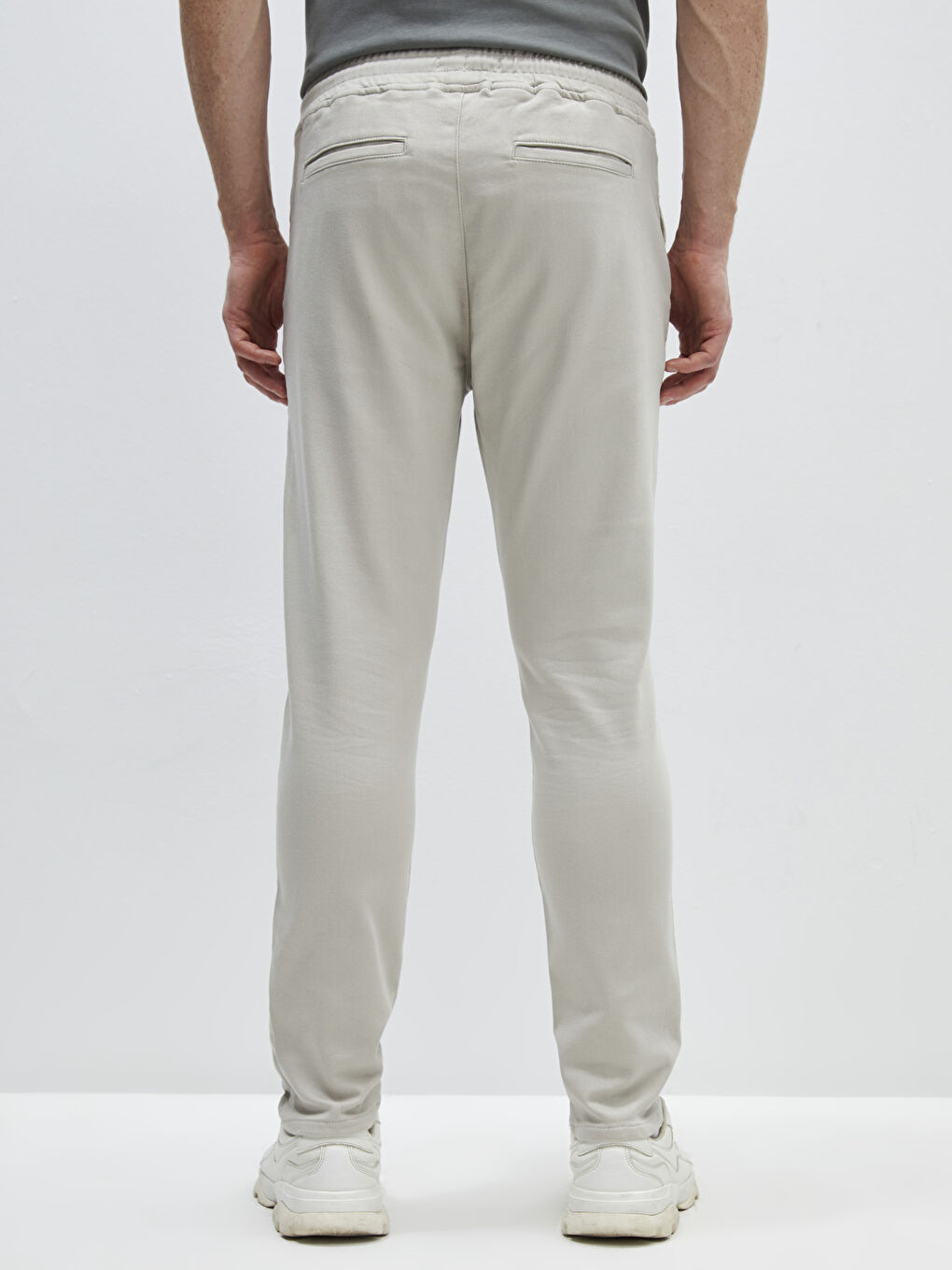 Мужские брюки слим фит-4