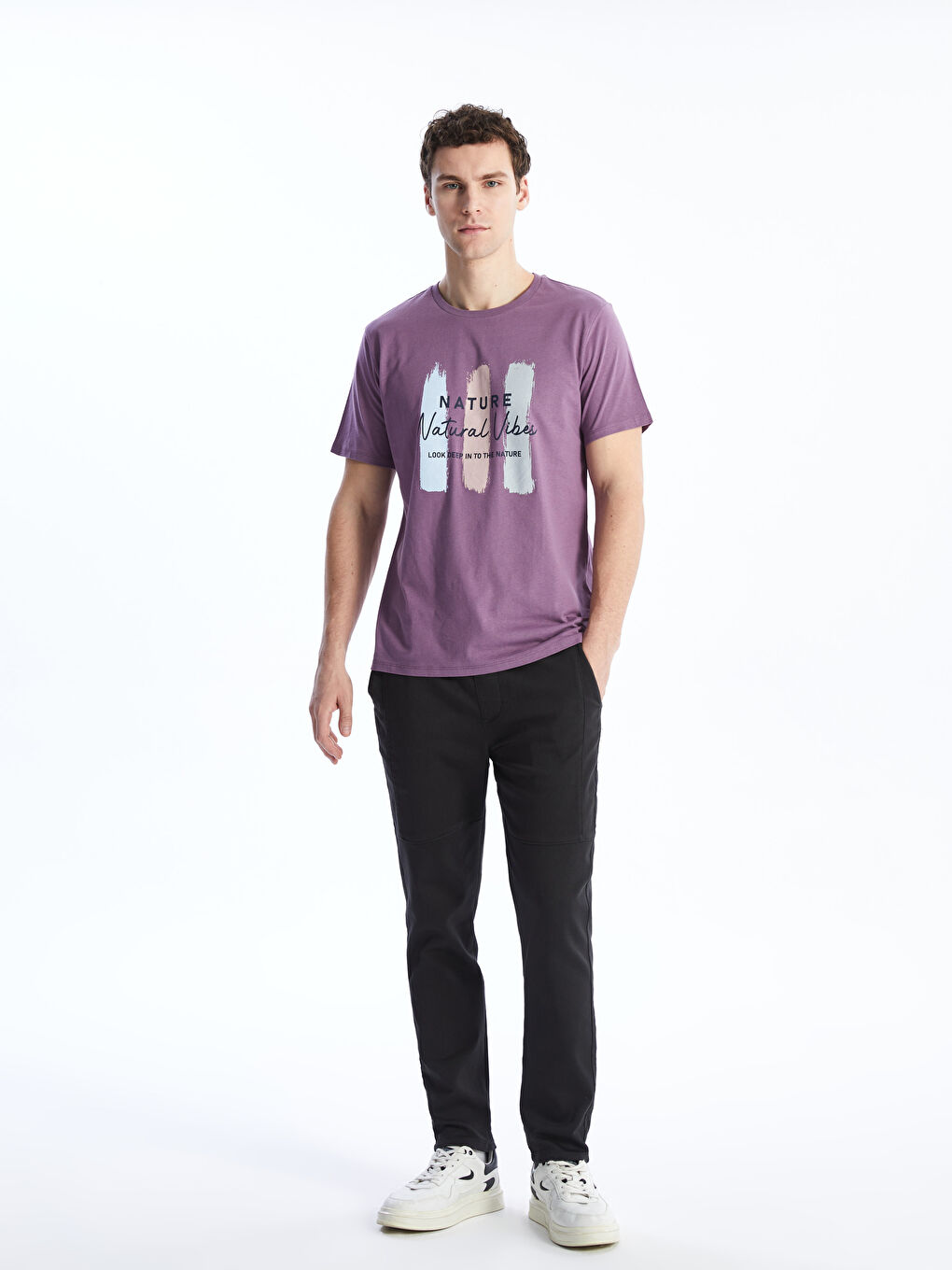 Antrasit Slim Fit Erkek Pantolon-1