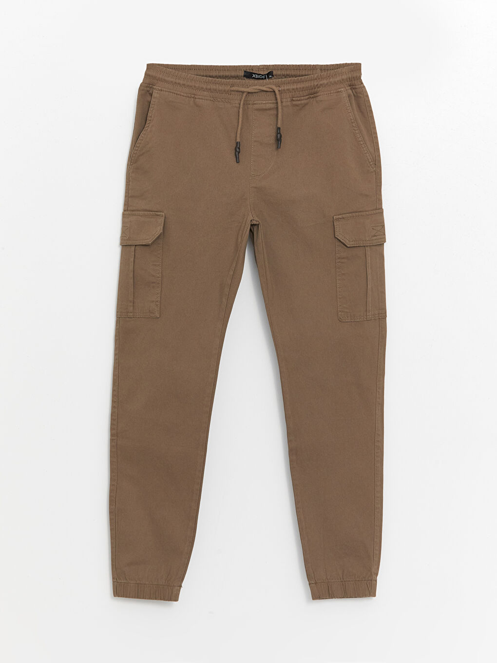 Брюки карго из твила слим-фит для мужчин-4
