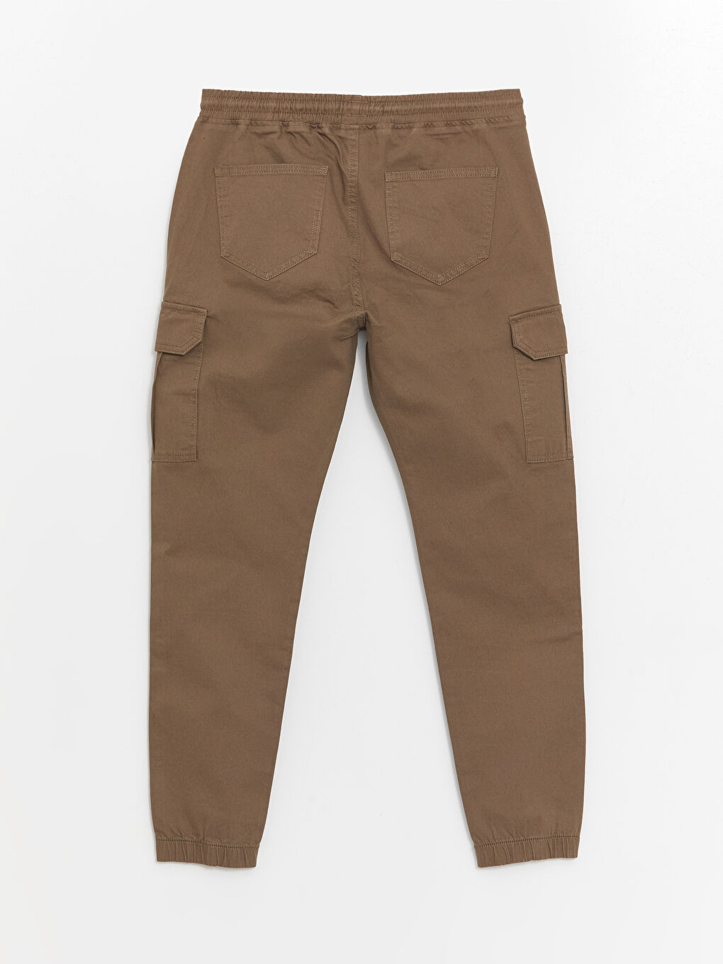 Брюки карго из твила слим-фит для мужчин-5