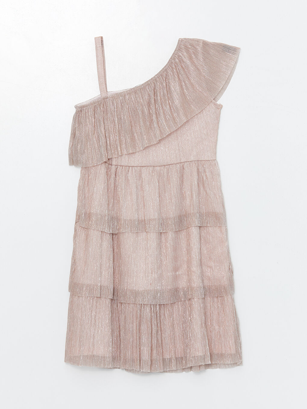 Ruffle Detail Girls' Dress-1