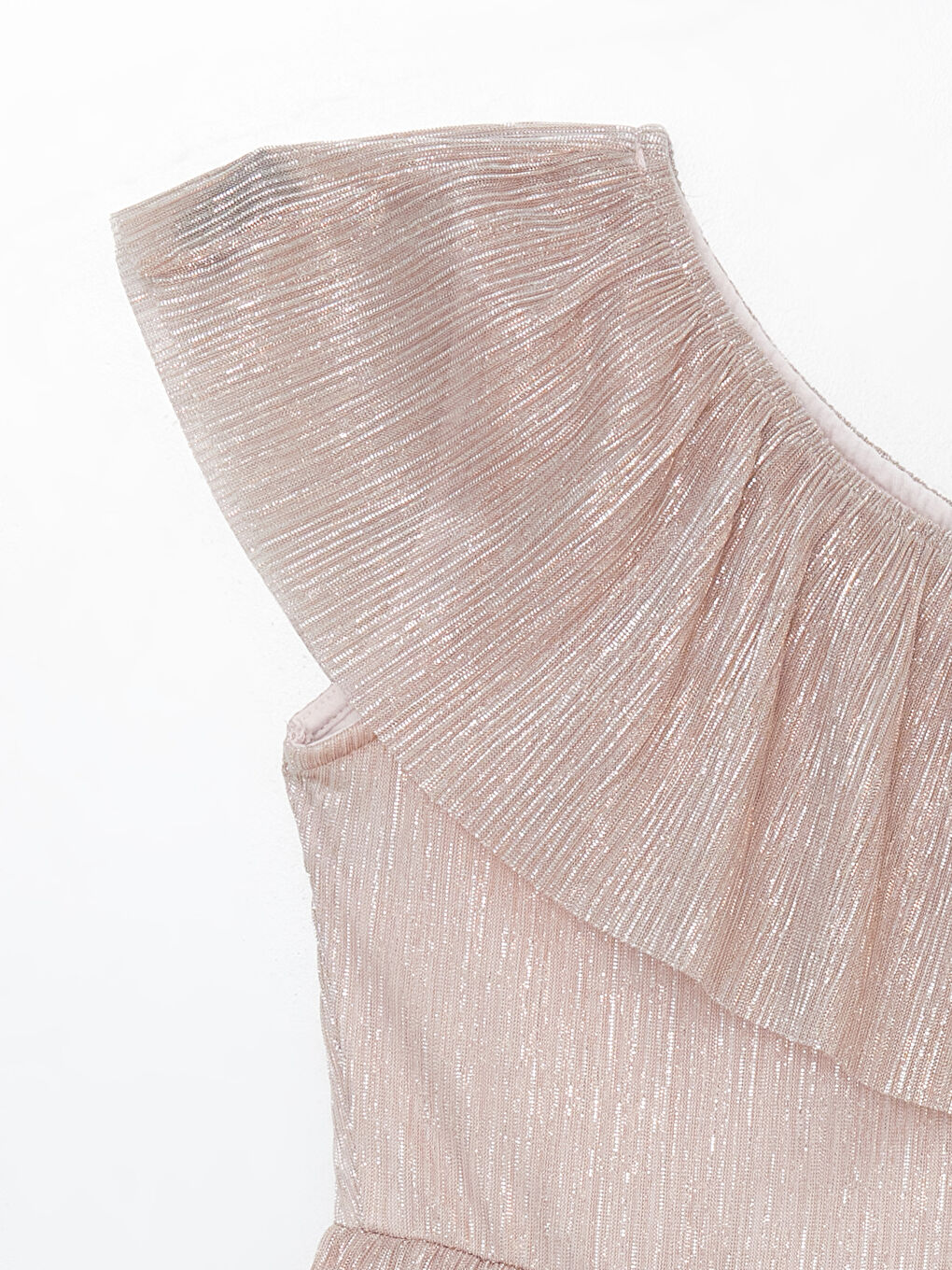 Ruffle Detail Girls' Dress-2
