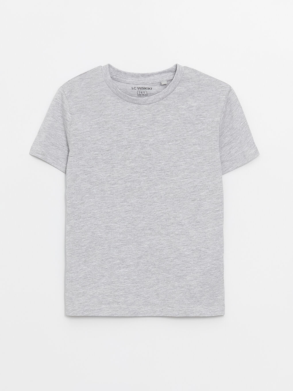 LCW Kids Crew Neck Basic Short Sleeve Boys' T-Shirt -S49543Z4-LAL
