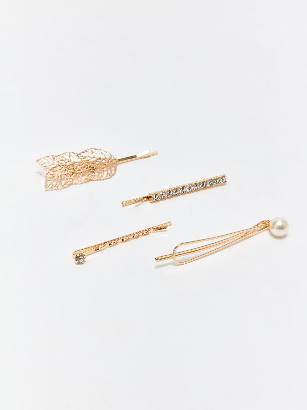 Set de Agrafe de Păr cu Pietre Strălucitoare pentru Femei