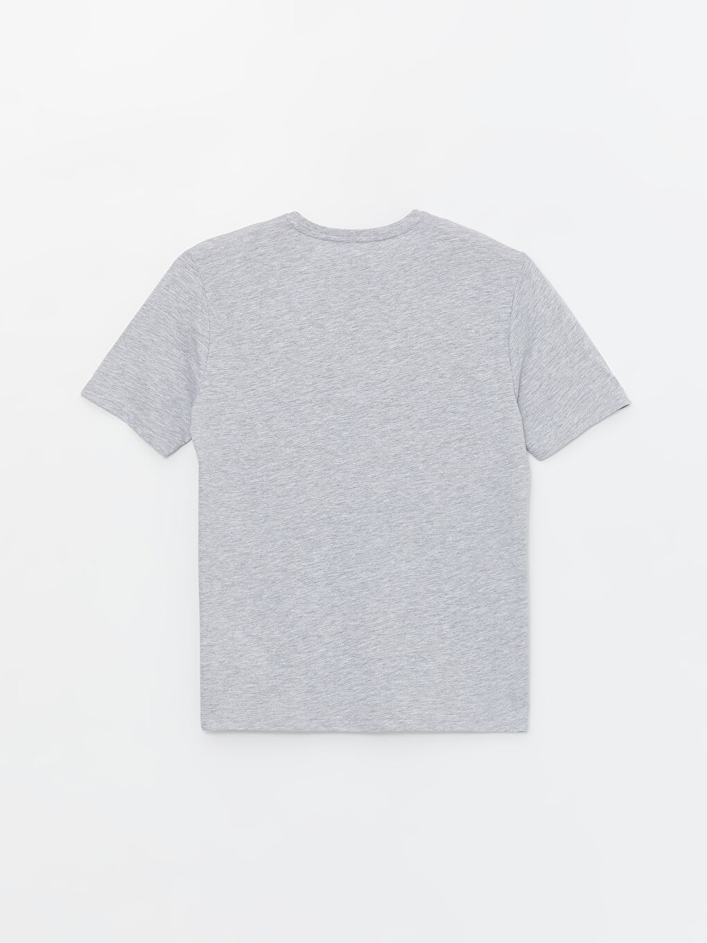 Crew Neck Short Sleeve Men's Pyjama Top -S49589Z8-LAL
