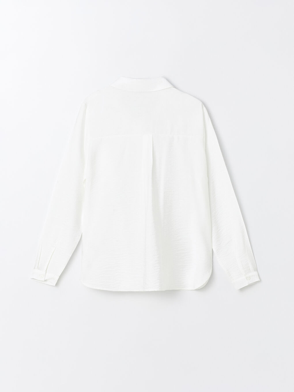 LCWAIKIKI Classic Bluza sa kragnom, jednostavna, dugi rukav, za žene -S49622Z8-EEW