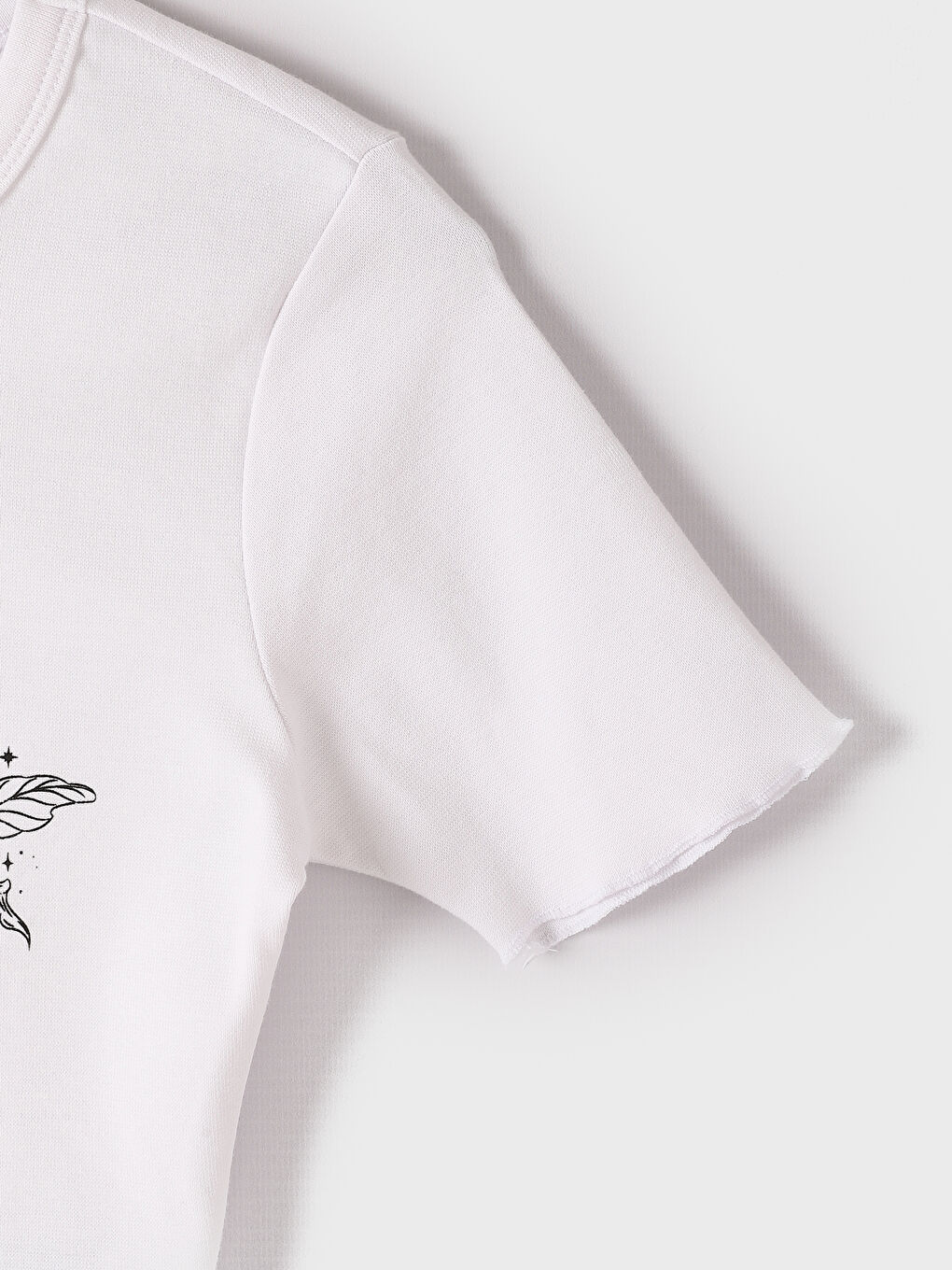 Crew Neck Printed Short Sleeve Women's T-Shirt-1