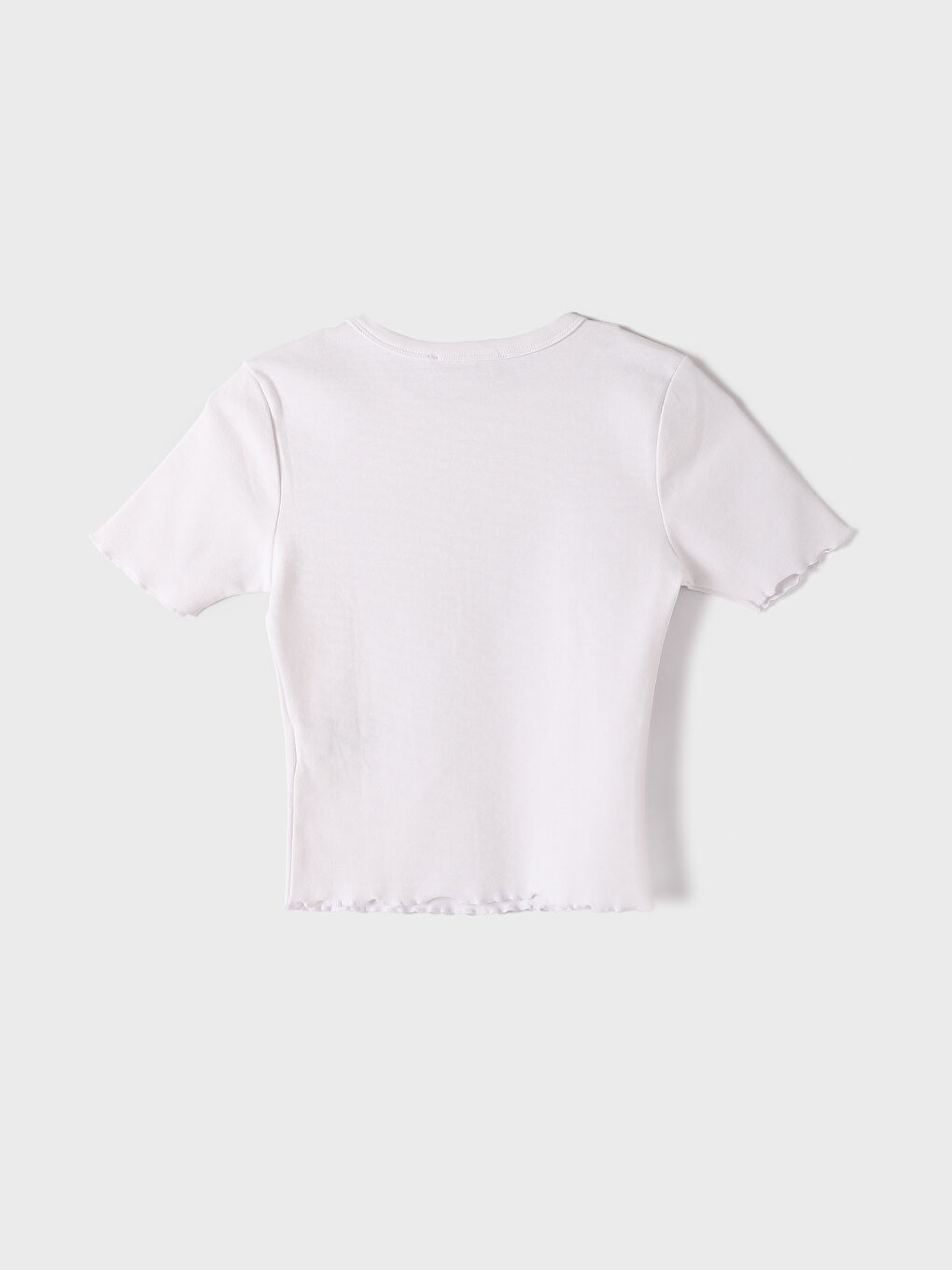 Crew Neck Printed Short Sleeve Women's T-Shirt-2