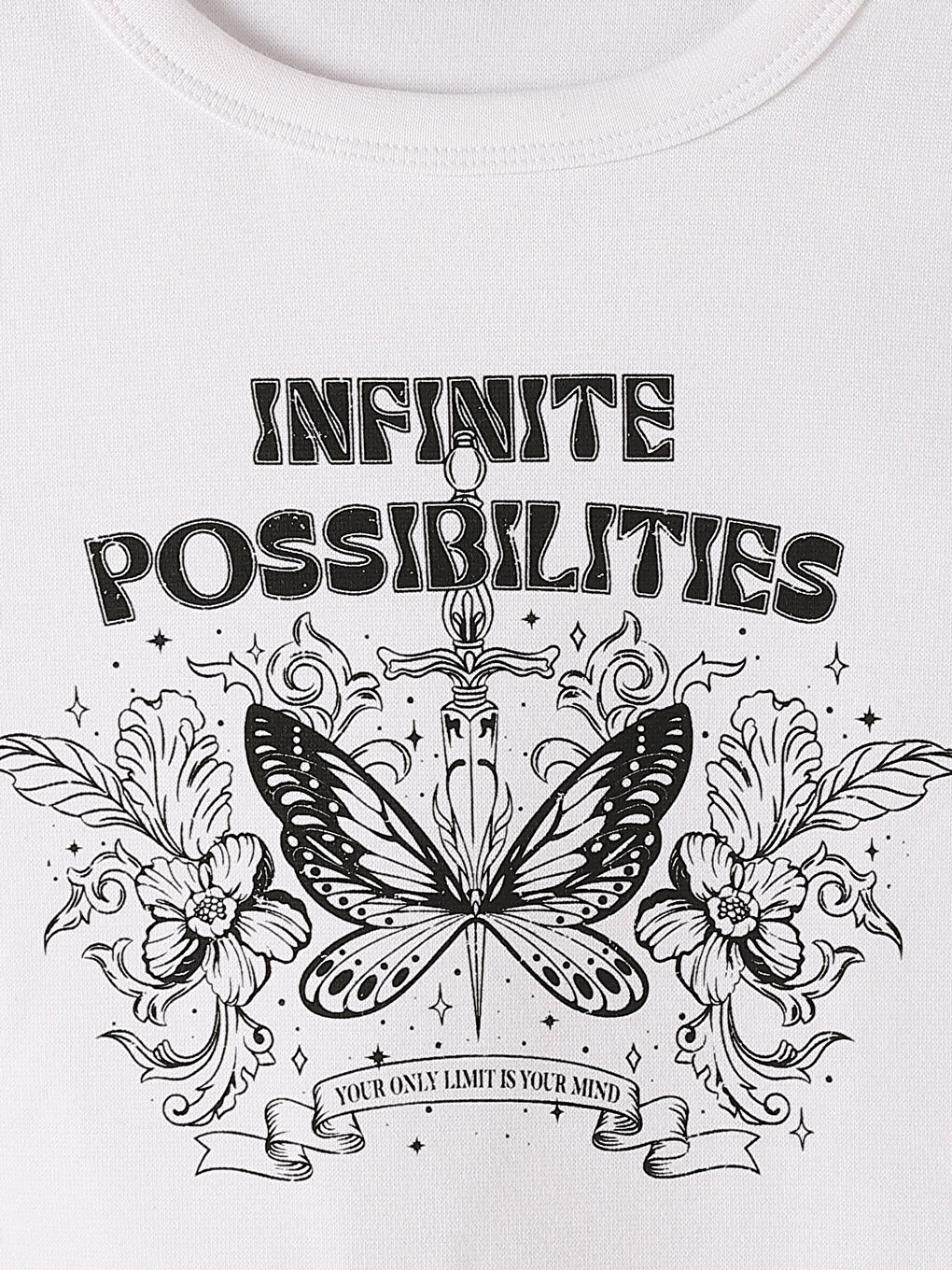 Crew Neck Printed Short Sleeve Women's T-Shirt-3