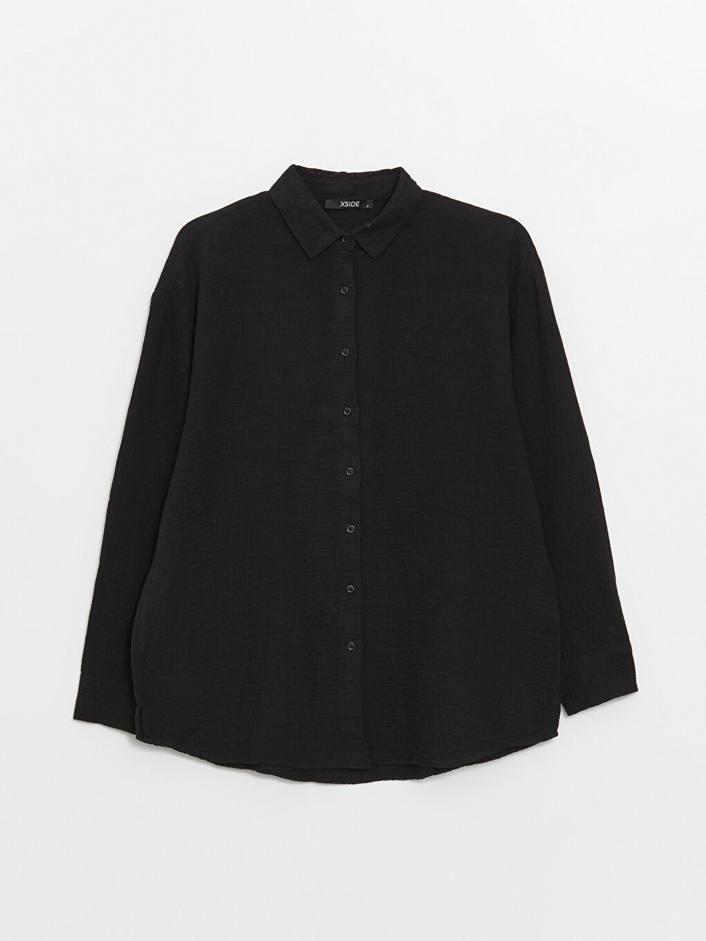 XSIDE Plain Long Sleeve Women's Shirt -S49729Z8-CVL