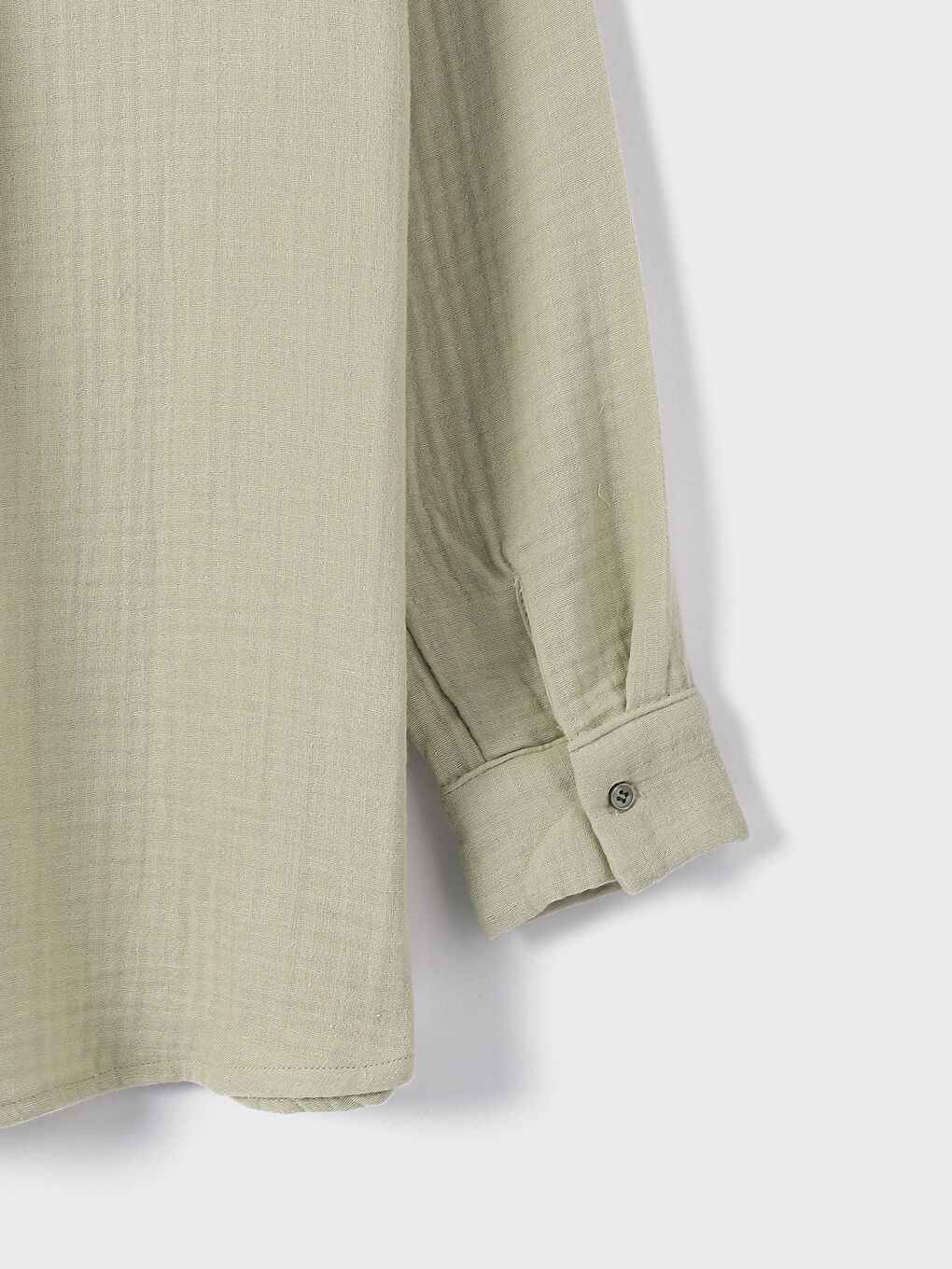 Plain Long Sleeve Women's Shirt-1