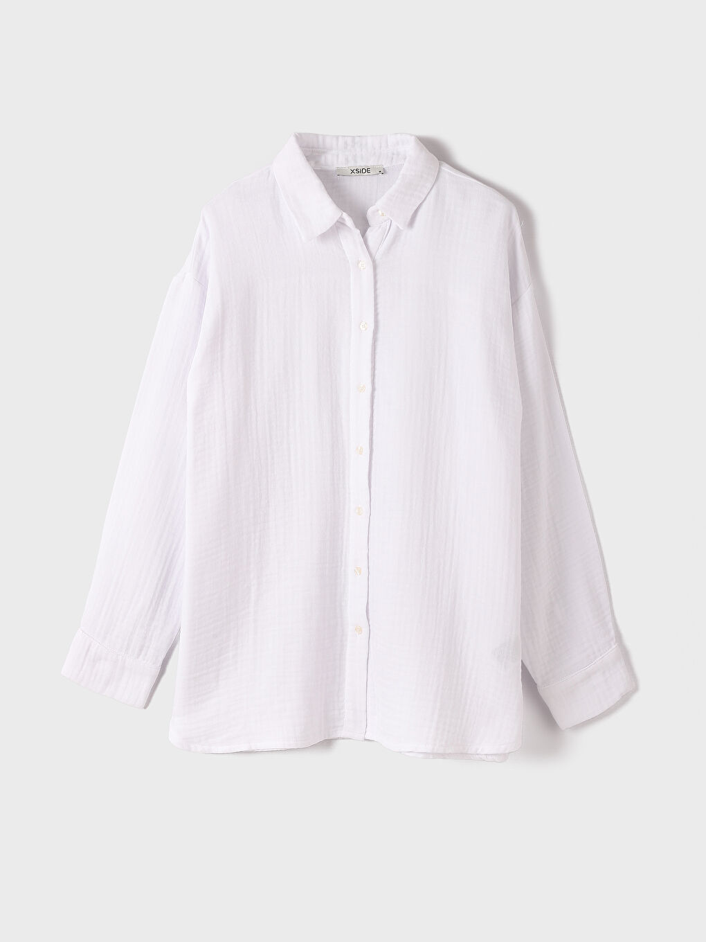 Plain Long Sleeve Women's Shirt