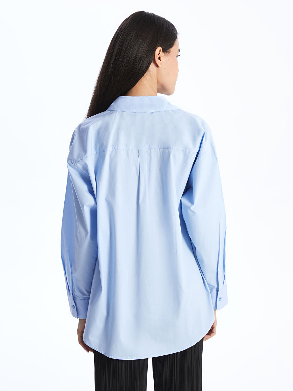 Poplin Women Shirt -S49733Z8-VL5