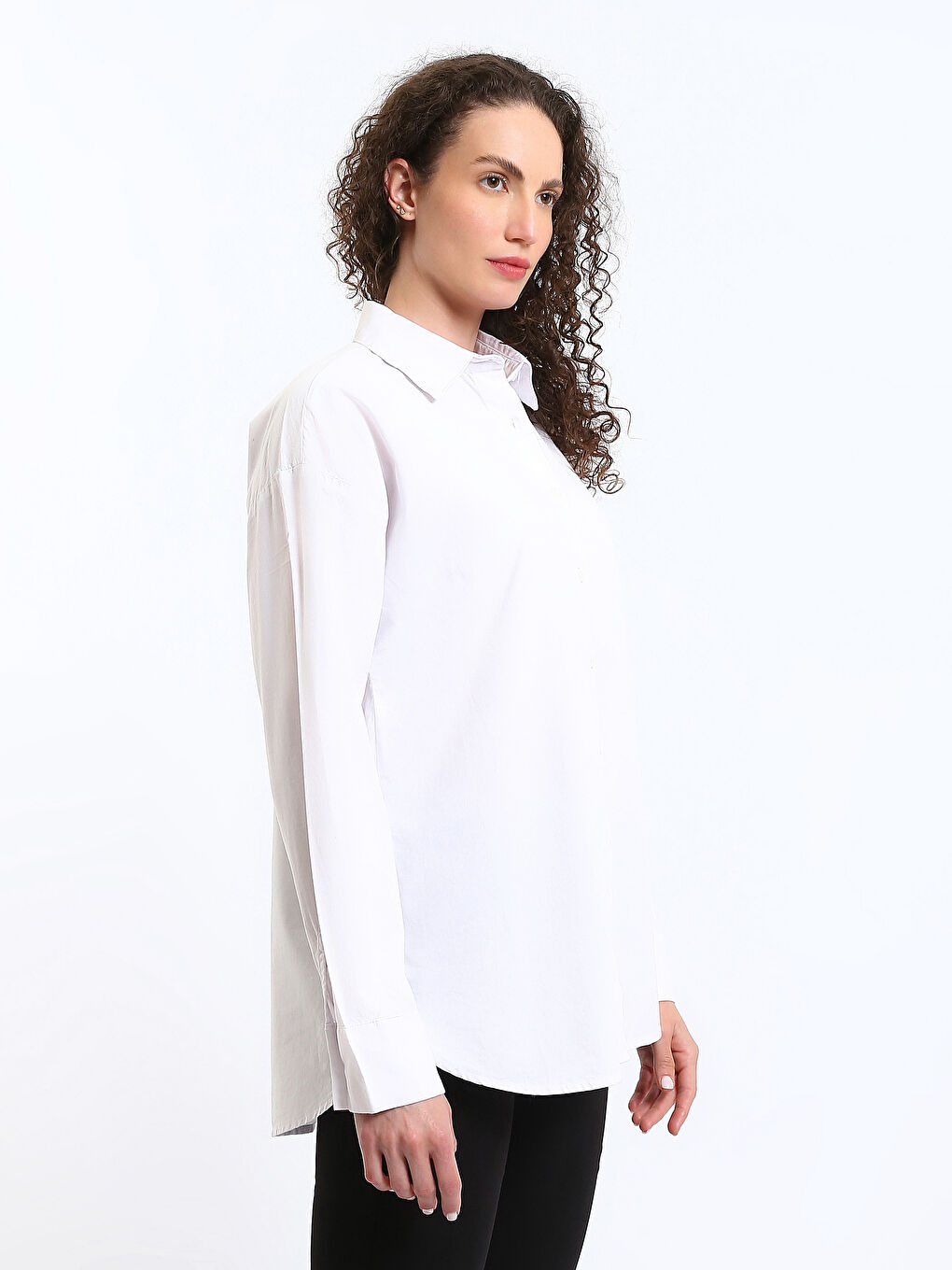 Chemise en Popeline pour Femmes-6