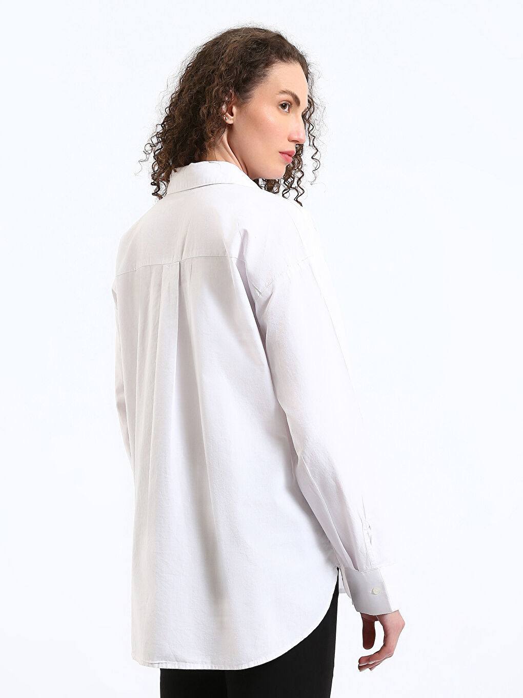 Chemise en Popeline pour Femmes-8