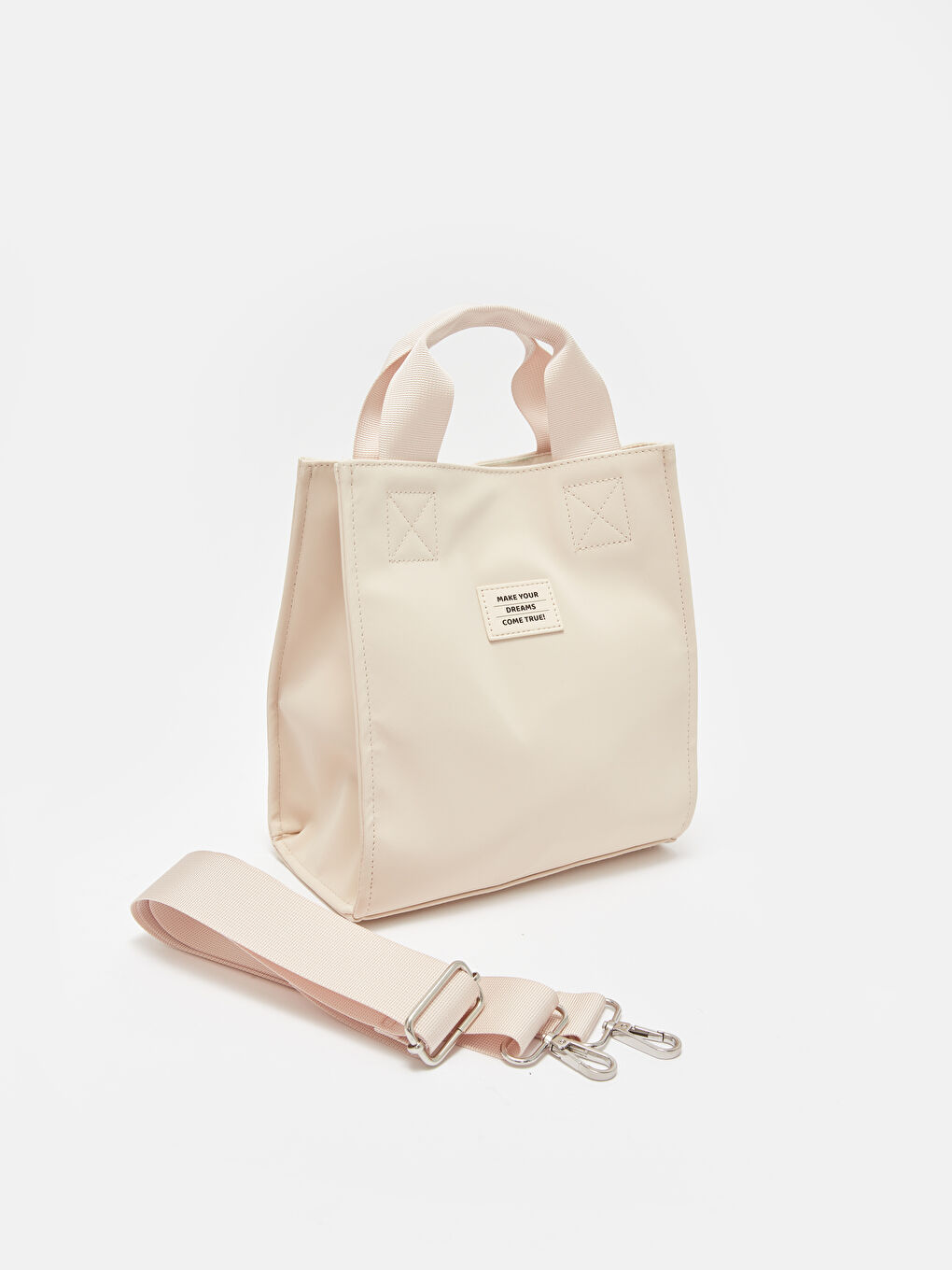 Leather Look Women's Tote Bag -S49747Z8-CR8