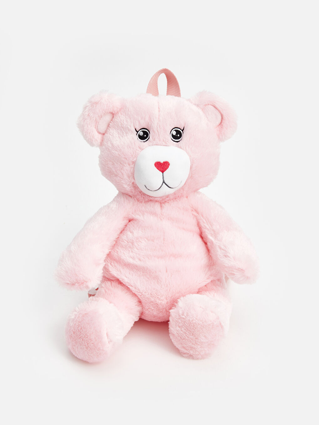 Plush Bear Figure Girls' Backpack -S49780Z4-FSA