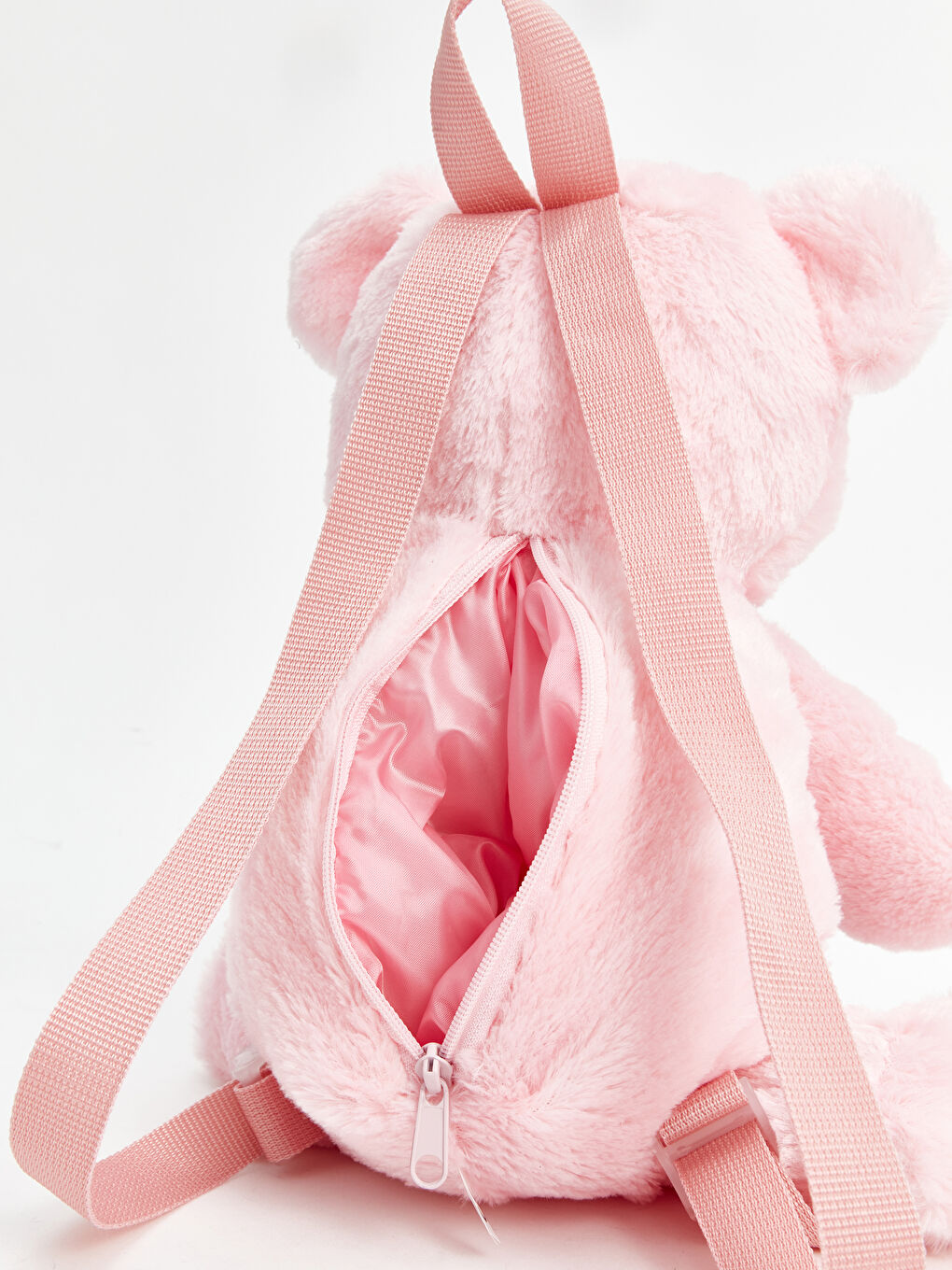 Plush Bear Figure Girls' Backpack -S49780Z4-FSA