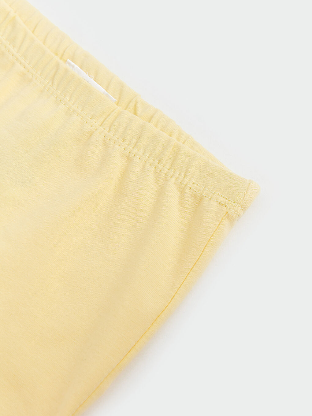 Sarı Beli Lastikli Basic Kız Bebek Boxer-2