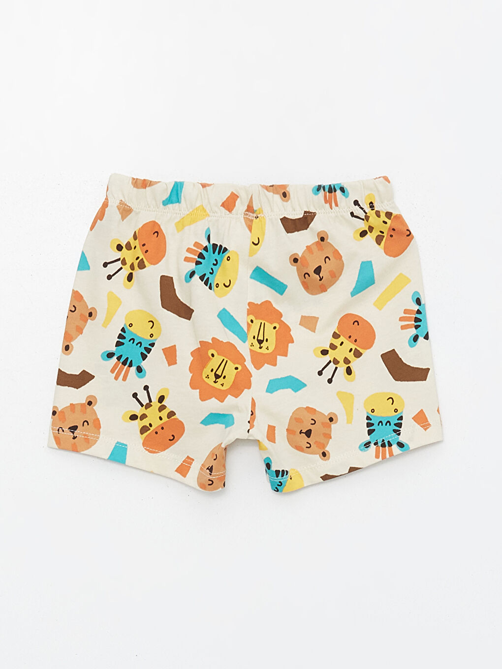 Crew Neck Short Sleeve Printed Baby Boy Shorts Pajama Set -S49923Z1-LQA