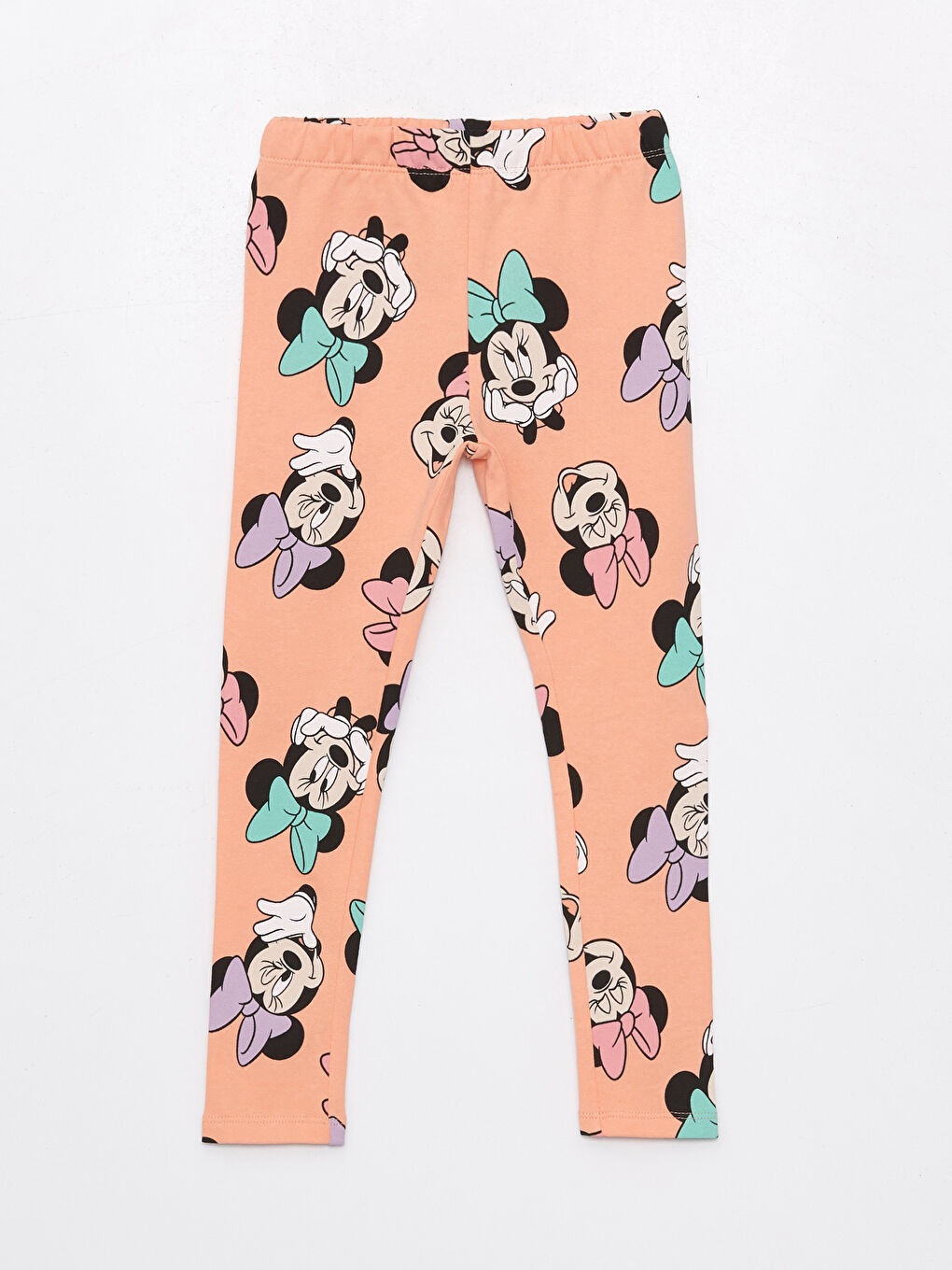 Crew Neck Long Sleeve Minnie Mouse Printed Baby Girls' Sweatshirt and Tights 2 Pack Set -S49974Z1-LSM